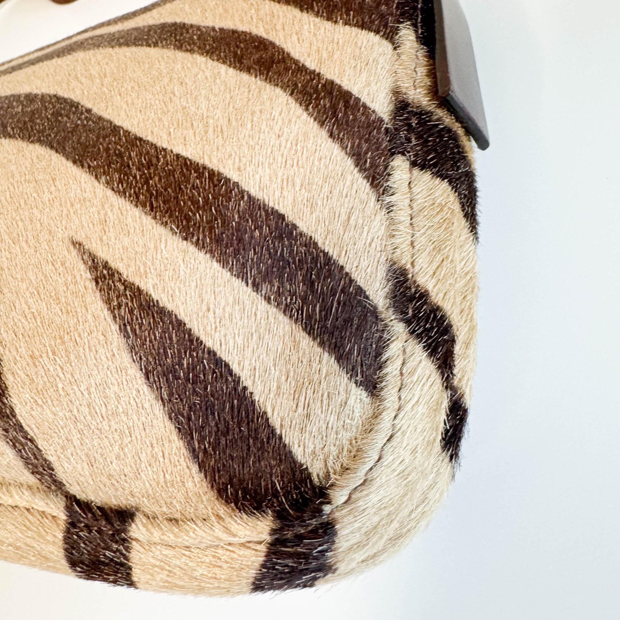 FENDI Baguette Pony - style Carfskin Leather Zebra Print, in , Sold by HIVE PRELOVED - Shoulder Bags, ,