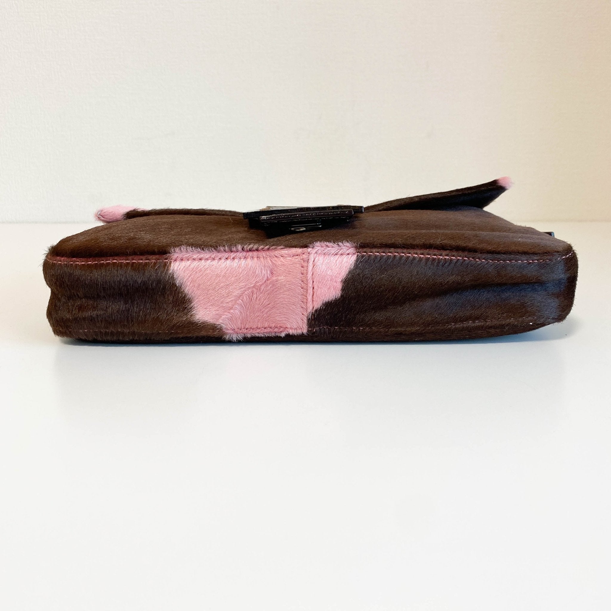 FENDI Baguette Ponyhair - style Cow print Shoulder Bag, in , Sold by HIVE PRELOVED - Shoulder Bags, ,