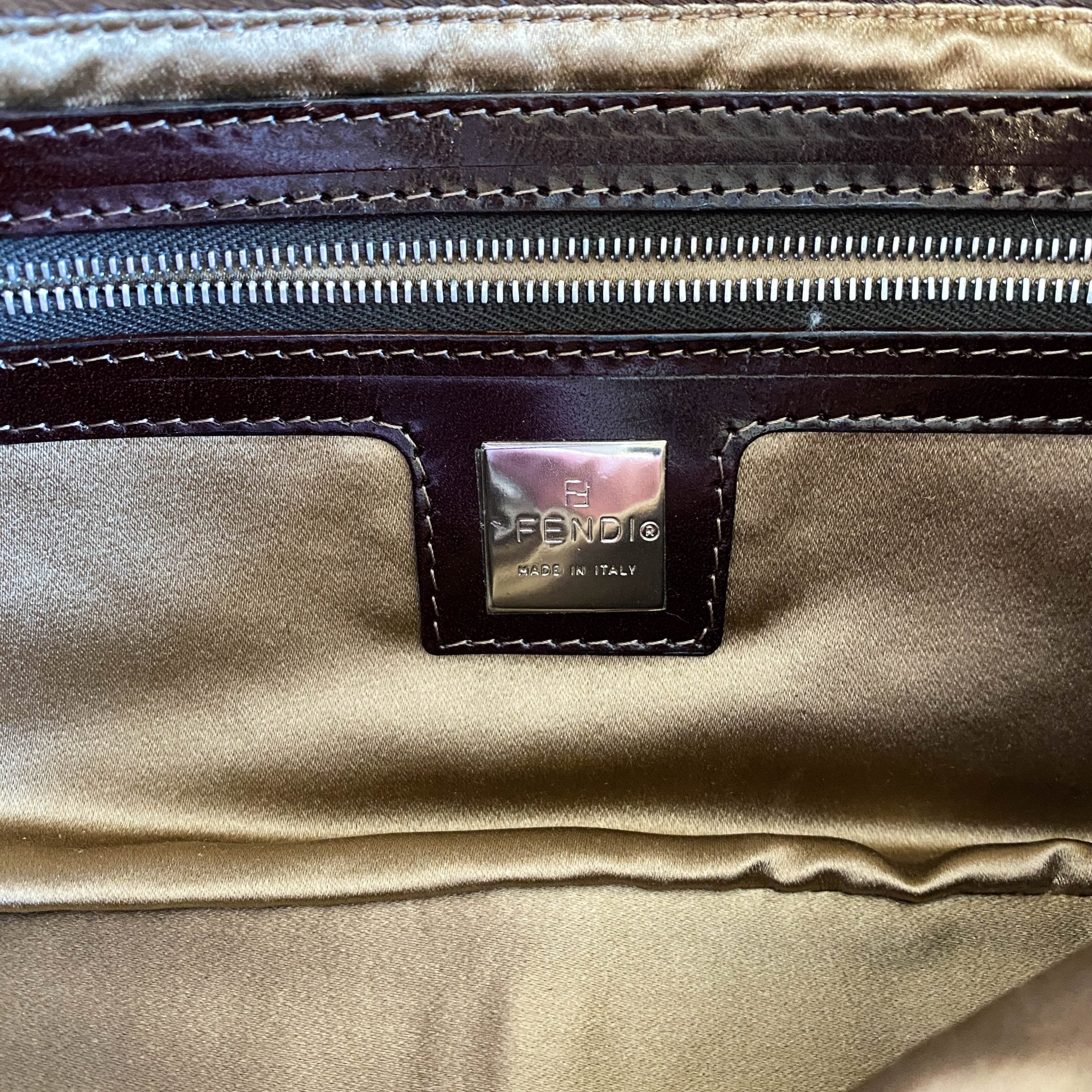 FENDI Baguette Ponyhair - style Cow print Shoulder Bag, in , Sold by HIVE PRELOVED - Shoulder Bags, ,