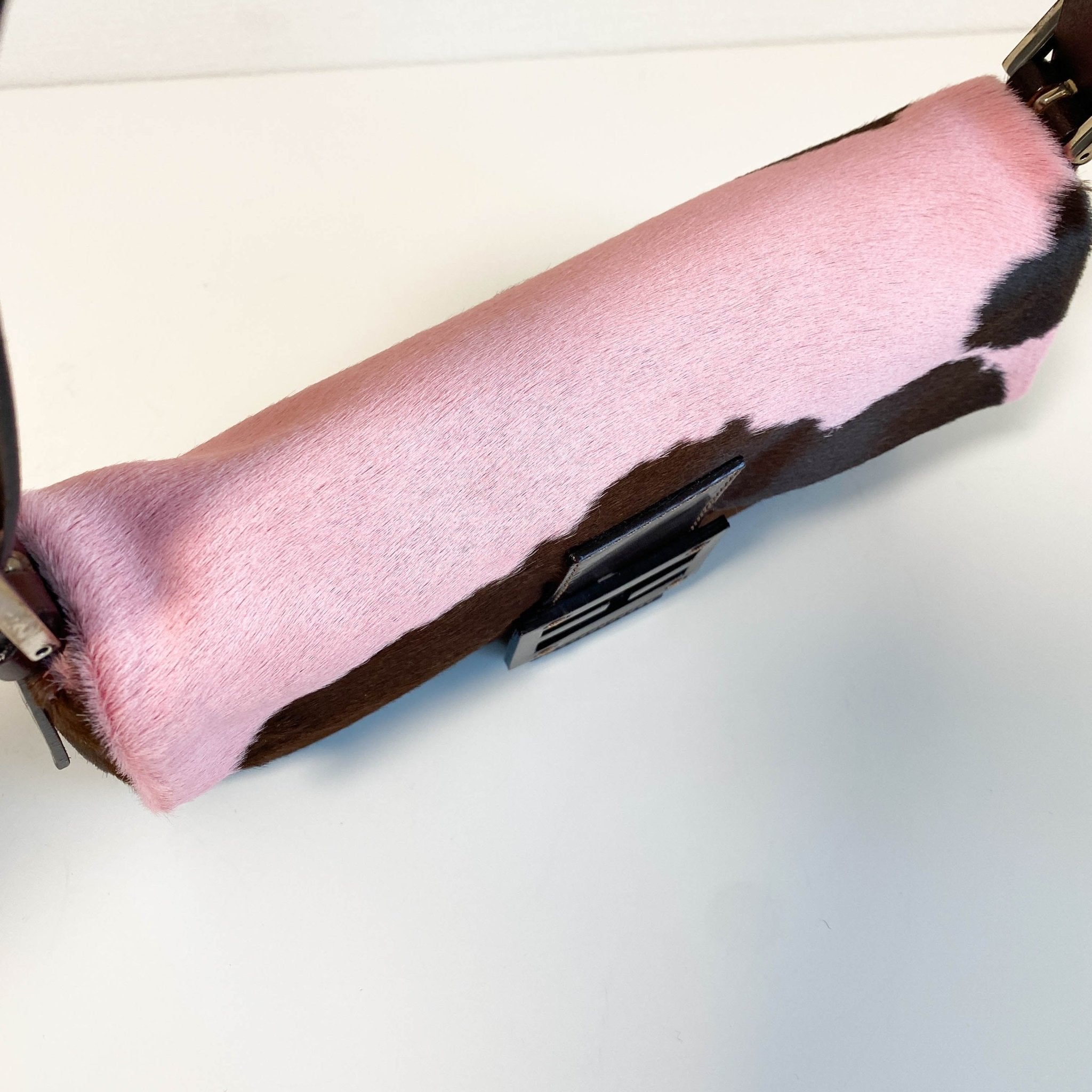 FENDI Baguette Ponyhair - style Cow print Shoulder Bag, in , Sold by HIVE PRELOVED - Shoulder Bags, ,