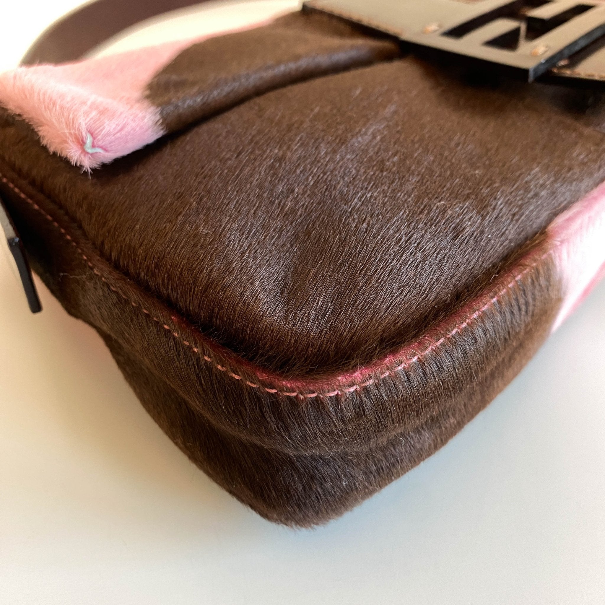 FENDI Baguette Ponyhair - style Cow print Shoulder Bag, in , Sold by HIVE PRELOVED - Shoulder Bags, ,