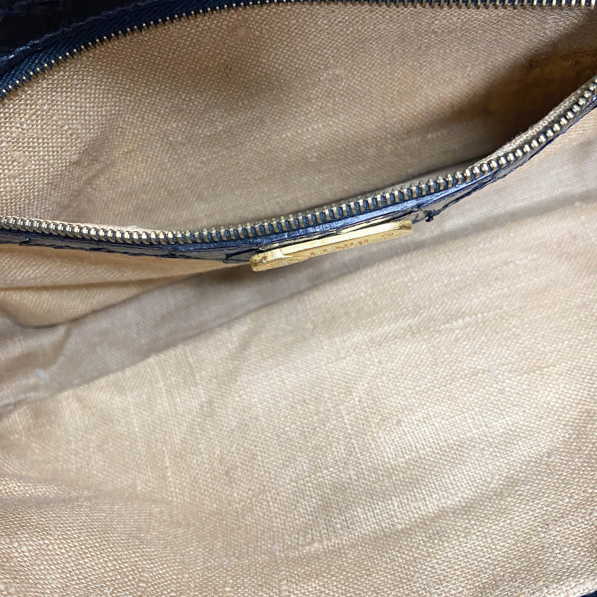 FENDI Baguette Purple / Black Trim Beaded Shoulder Bag, in , Sold by HIVE PRELOVED - Shoulder Bags, ,