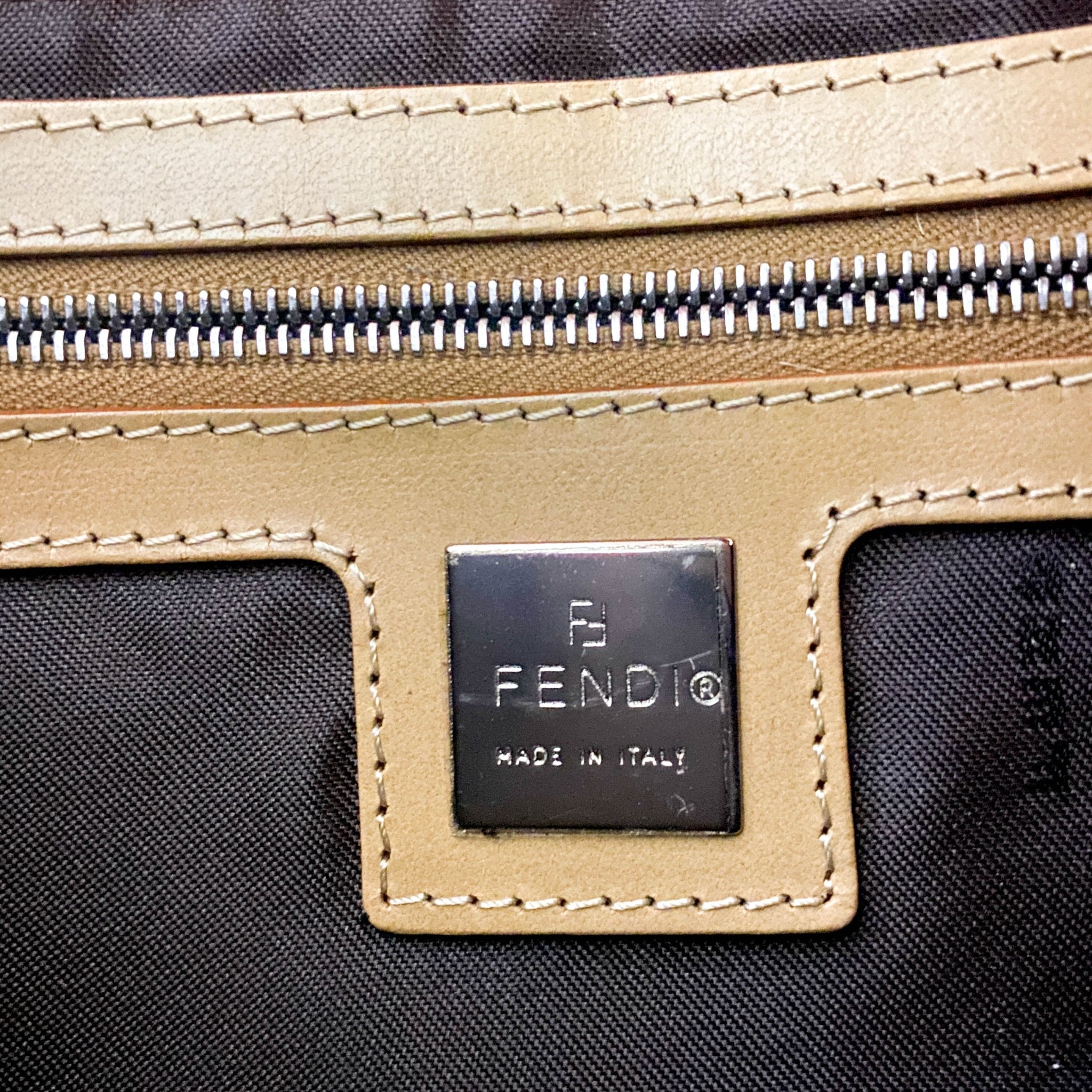 FENDI Baguette Rare Orange Dalmatian Pattern Fur Shoulder Bag, in , Sold by HIVE PRELOVED - Shoulder Bags, ,