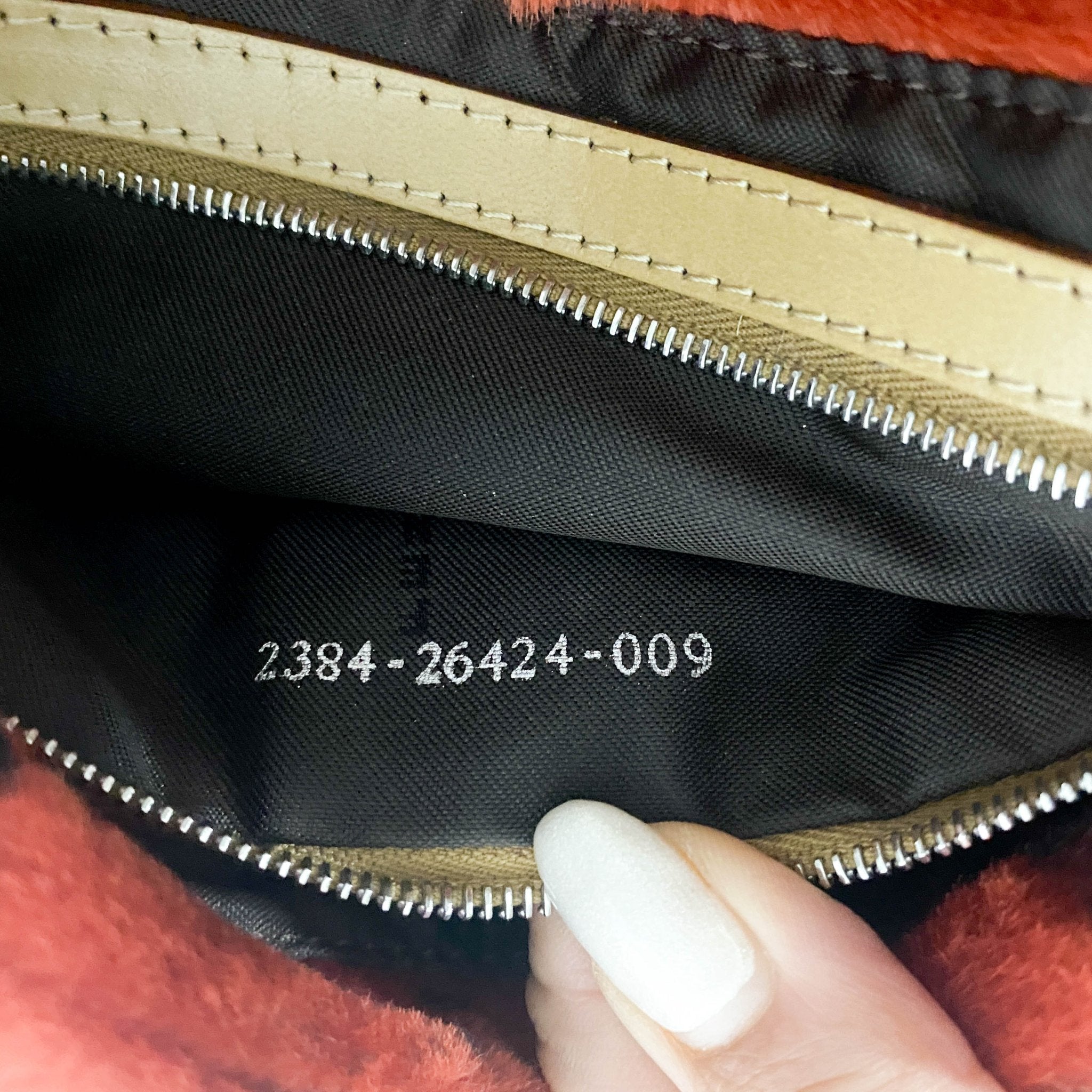 FENDI Baguette Rare Orange Dalmatian Pattern Fur Shoulder Bag, in , Sold by HIVE PRELOVED - Shoulder Bags, ,