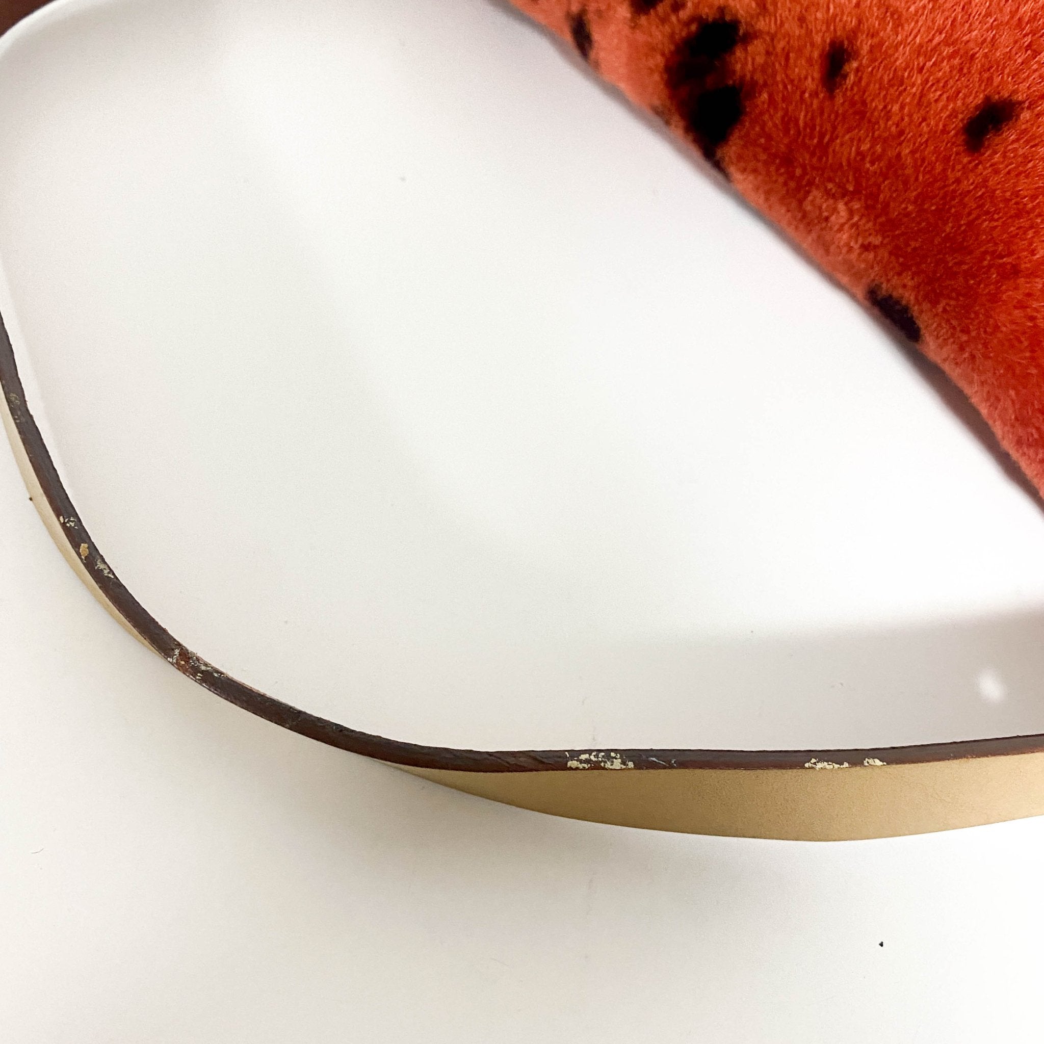 FENDI Baguette Rare Orange Dalmatian Pattern Fur Shoulder Bag, in , Sold by HIVE PRELOVED - Shoulder Bags, ,