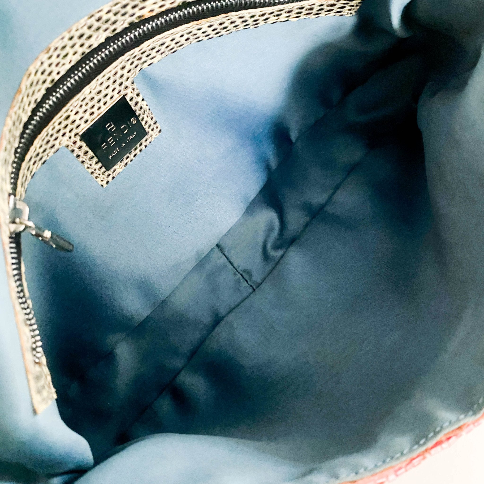 FENDI Baguette Rare Pink Sequin / Beads Shoulder Bag Python Leather Strap, in , Sold by HIVE PRELOVED - Shoulder Bags, ,