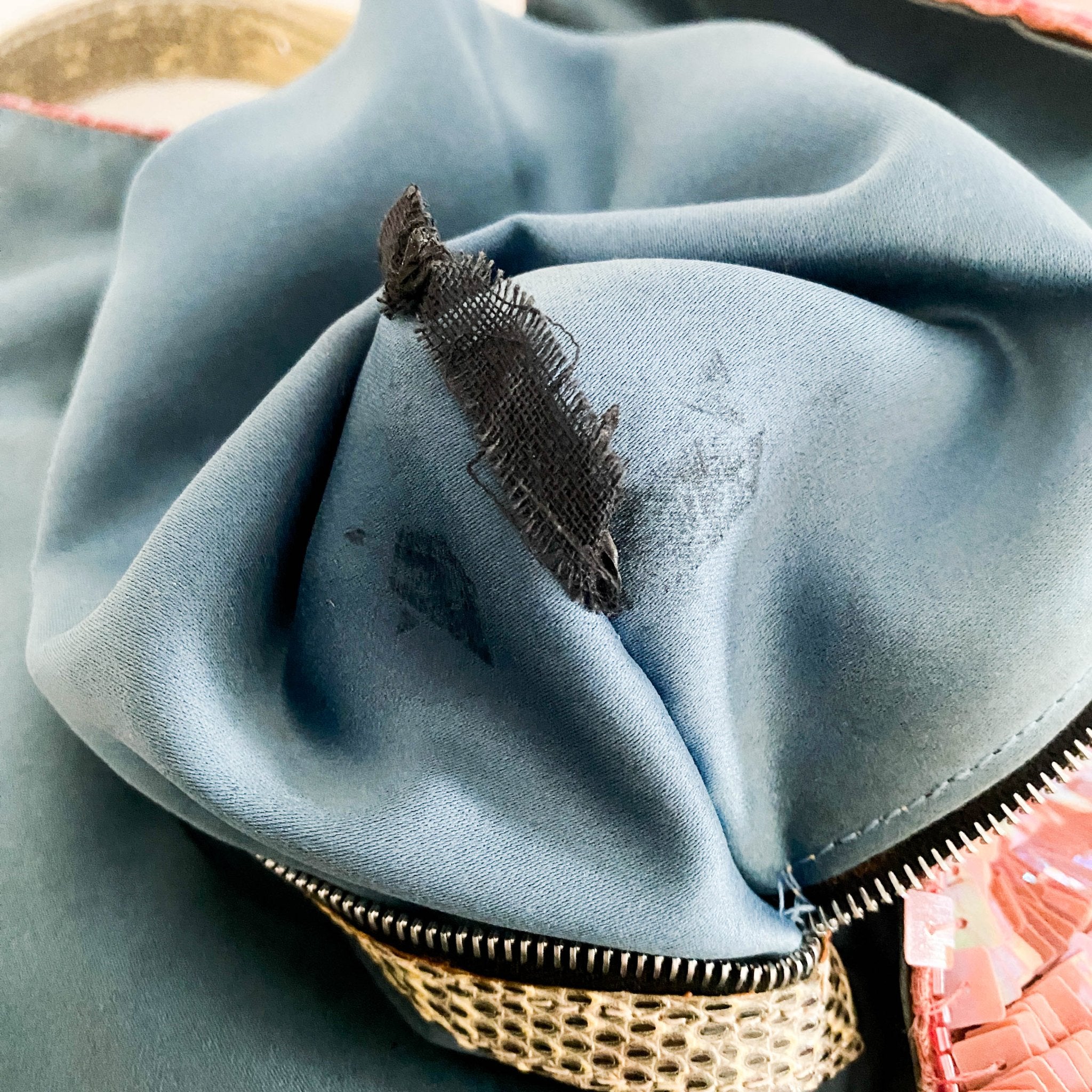 FENDI Baguette Rare Pink Sequin / Beads Shoulder Bag Python Leather Strap, in , Sold by HIVE PRELOVED - Shoulder Bags, ,