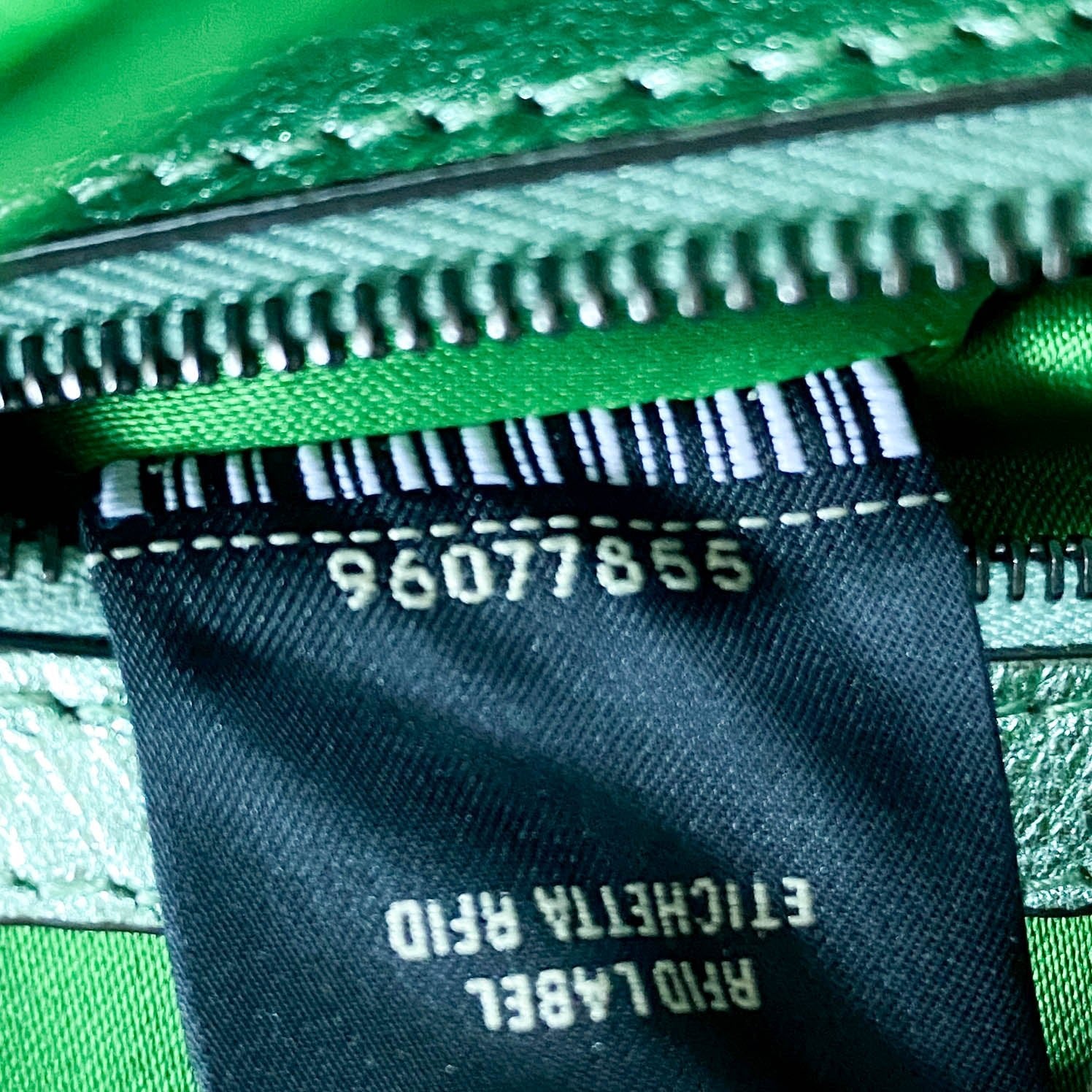 FENDI Baguette Re - Edition 1997 Green Sequin Shoulder Bag, in , Sold by HIVE PRELOVED - Shoulder Bags, ,