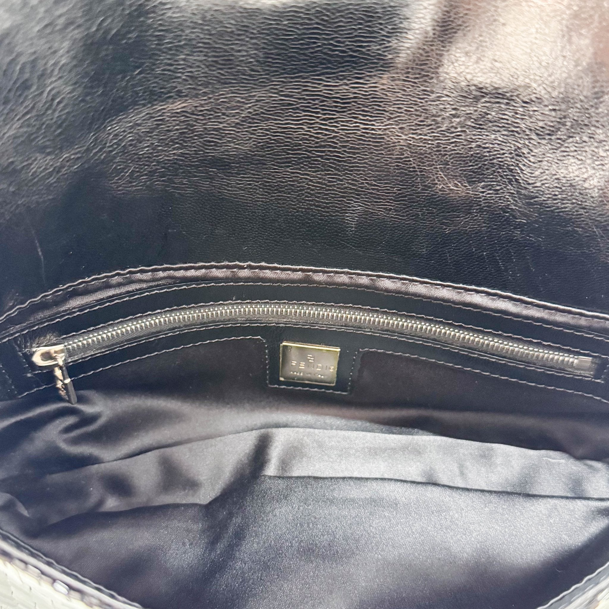 FENDI Baguette Sequin Black Shoulder Bag, in , Sold by HIVE PRELOVED - Shoulder Bags, ,