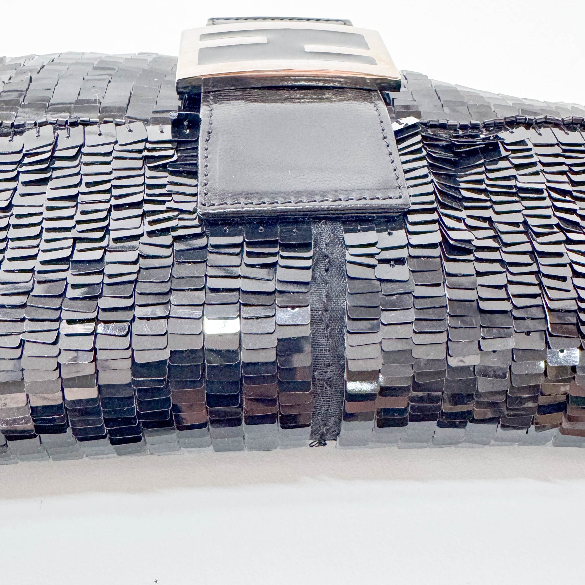 FENDI Baguette Sequin Black Shoulder Bag, in , Sold by HIVE PRELOVED - Shoulder Bags, ,