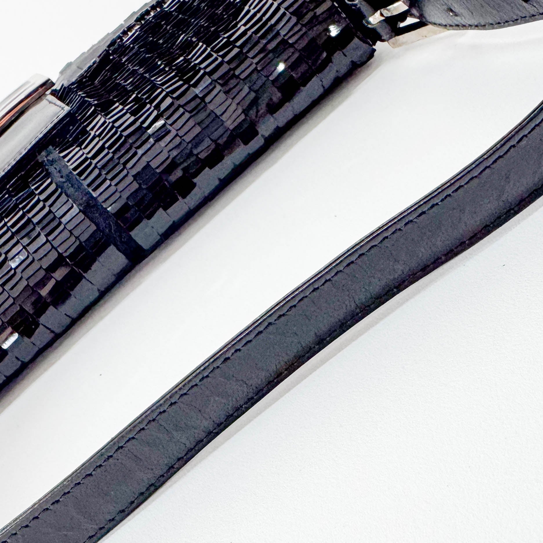 FENDI Baguette Sequin Black Shoulder Bag, in , Sold by HIVE PRELOVED - Shoulder Bags, ,