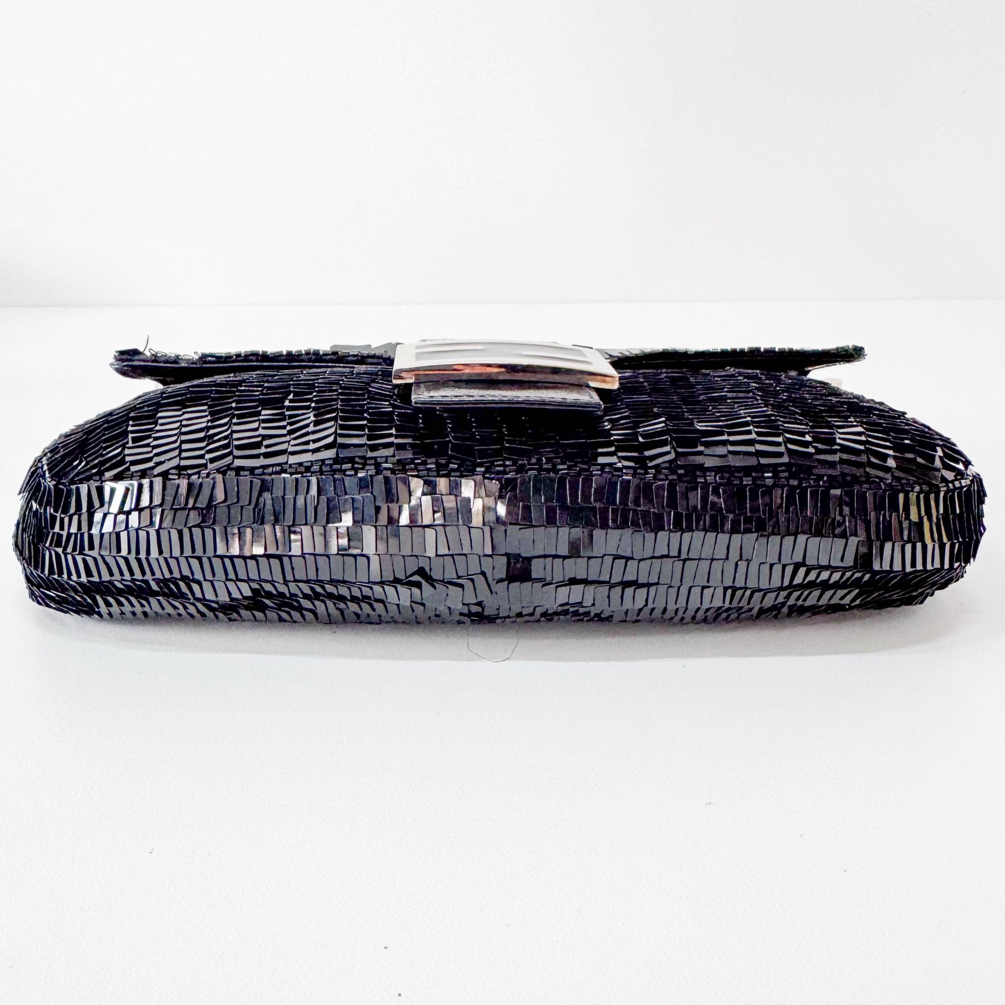 FENDI Baguette Sequin Black Shoulder Bag, in , Sold by HIVE PRELOVED - Shoulder Bags, ,