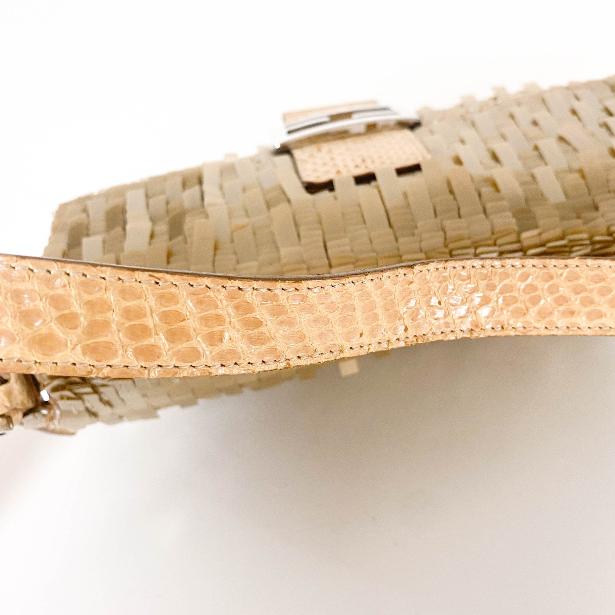 FENDI Baguette Sequin Champagne Gold, in , Sold by HIVE PRELOVED - Shoulder Bags, ,