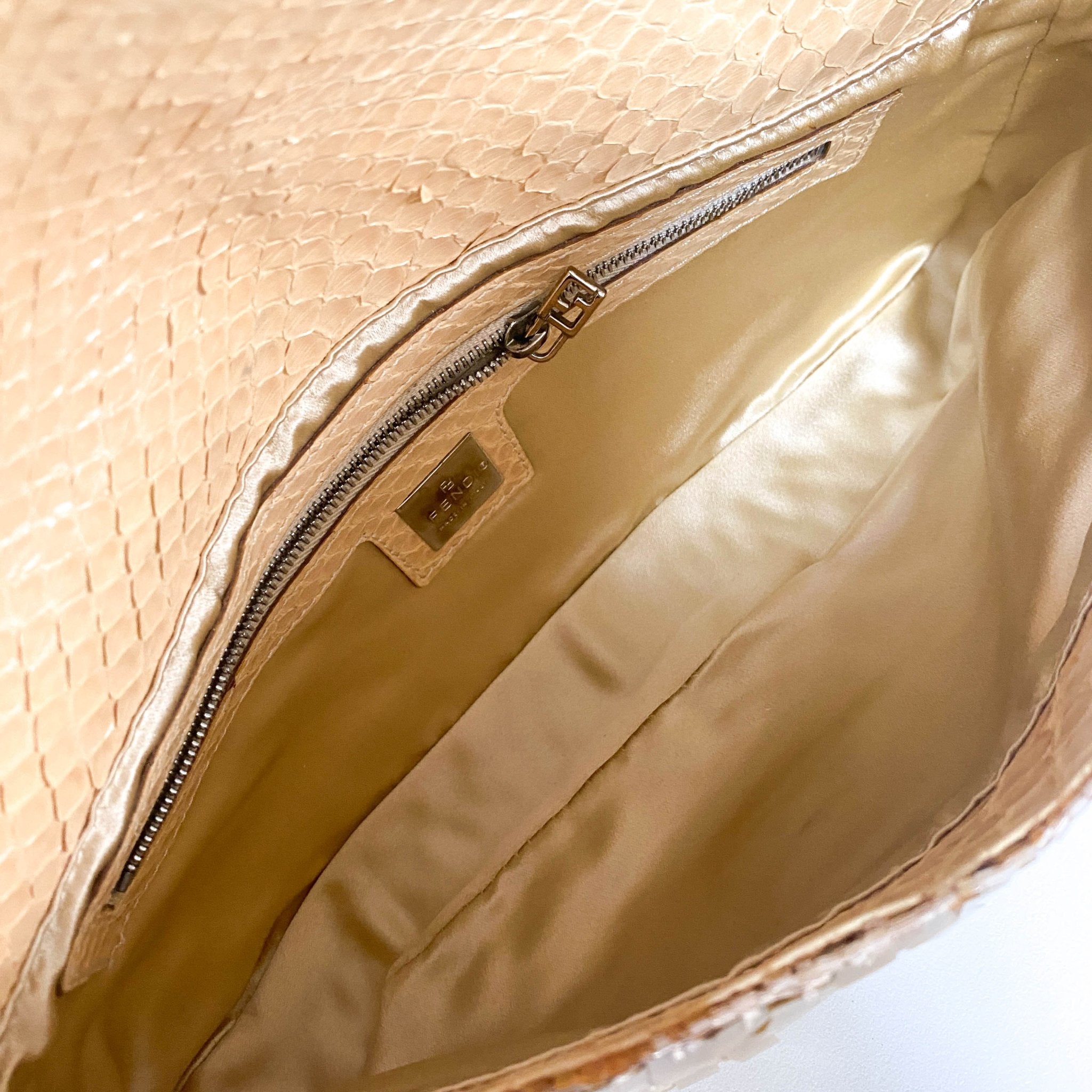 FENDI Baguette Sequin Champagne Gold, in , Sold by HIVE PRELOVED - Shoulder Bags, ,