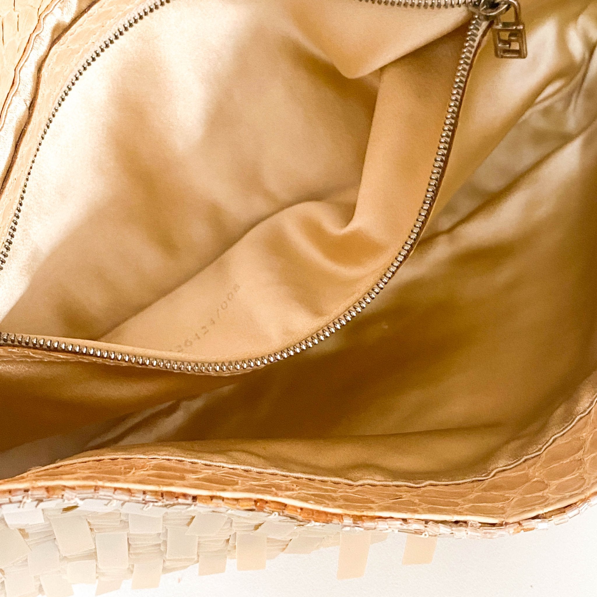 FENDI Baguette Sequin Champagne Gold, in , Sold by HIVE PRELOVED - Shoulder Bags, ,