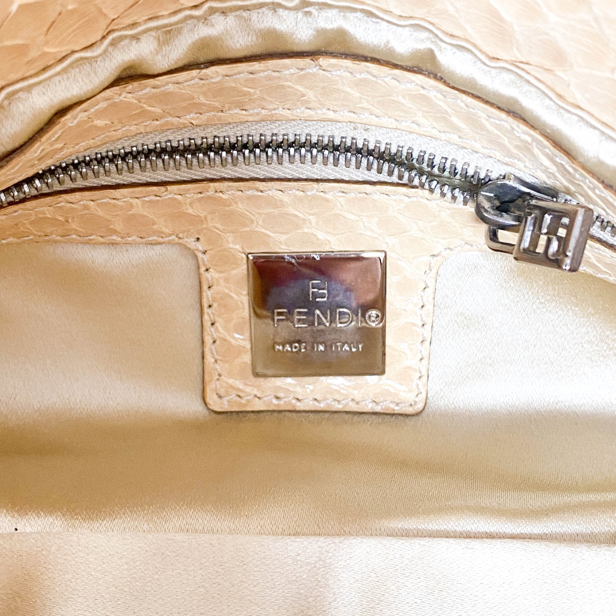 FENDI Baguette Sequin Champagne Gold, in , Sold by HIVE PRELOVED - Shoulder Bags, ,