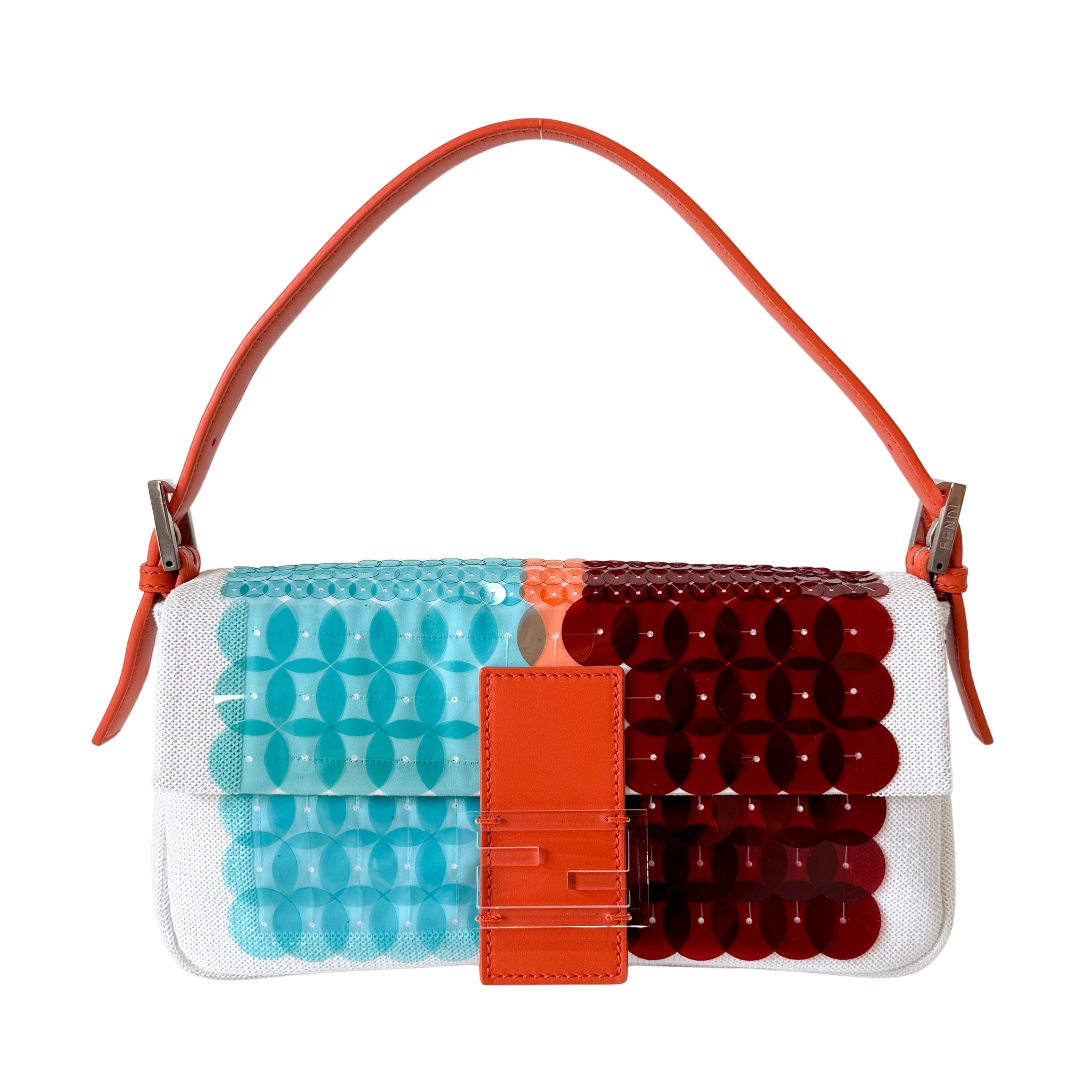 FENDI Baguette Sequin Multicolour Shoulder Bag, in , Sold by HIVE PRELOVED - Shoulder Bags, ,