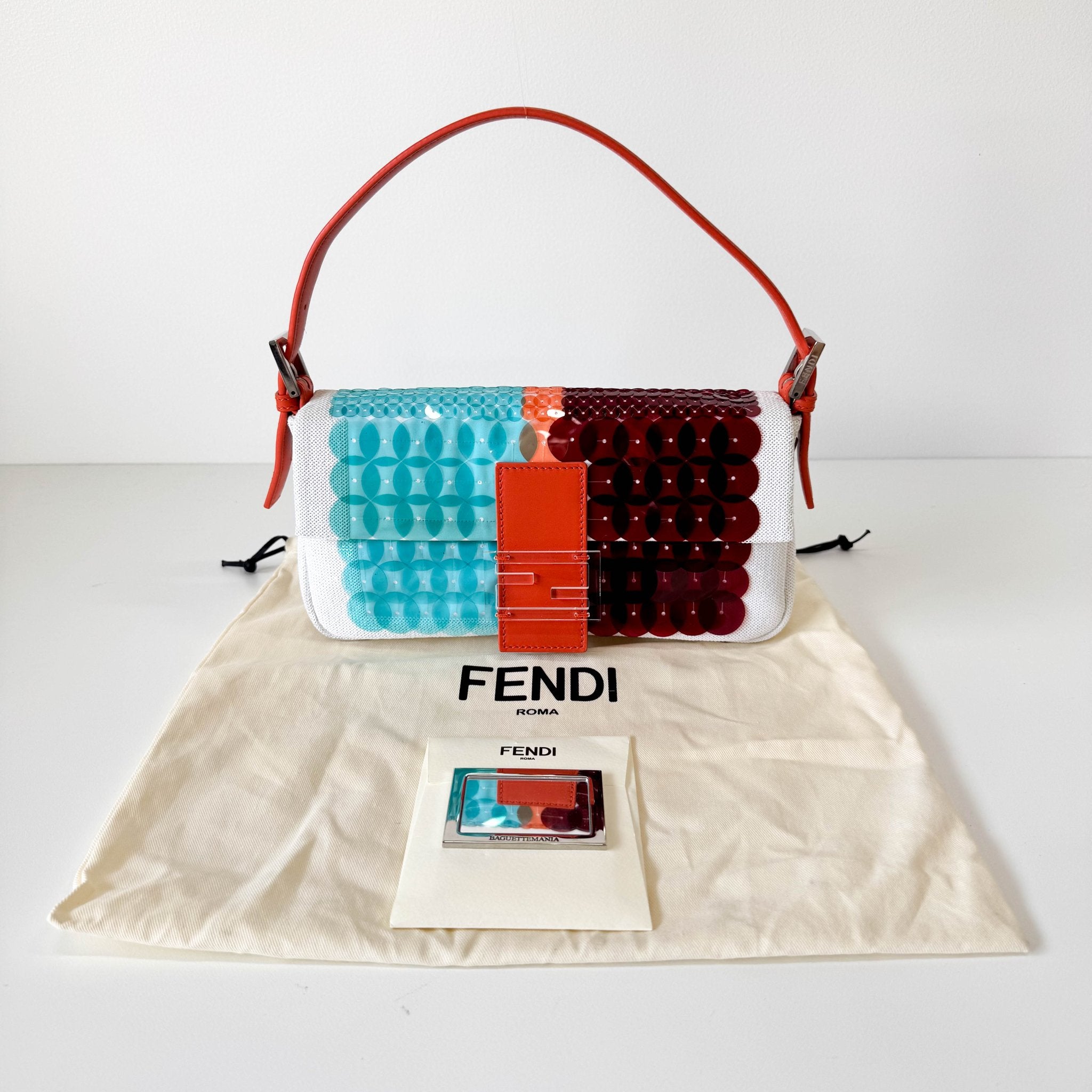 FENDI Baguette Sequin Multicolour Shoulder Bag, in , Sold by HIVE PRELOVED - Shoulder Bags, ,