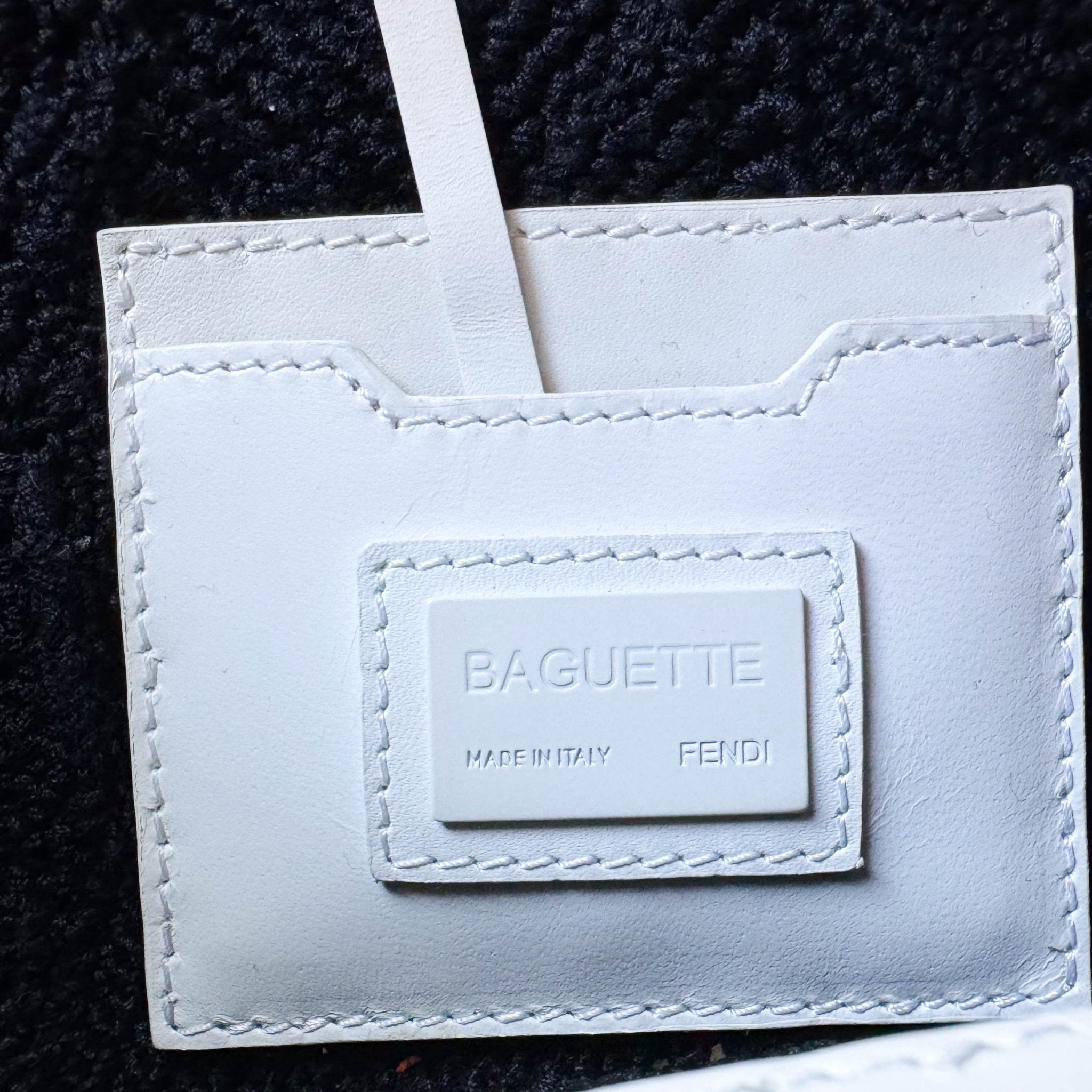 FENDI Baguette Sequin Paillettes Multicolour / White Shoulder Bag, in , Sold by HIVE PRELOVED - Shoulder Bags, ,