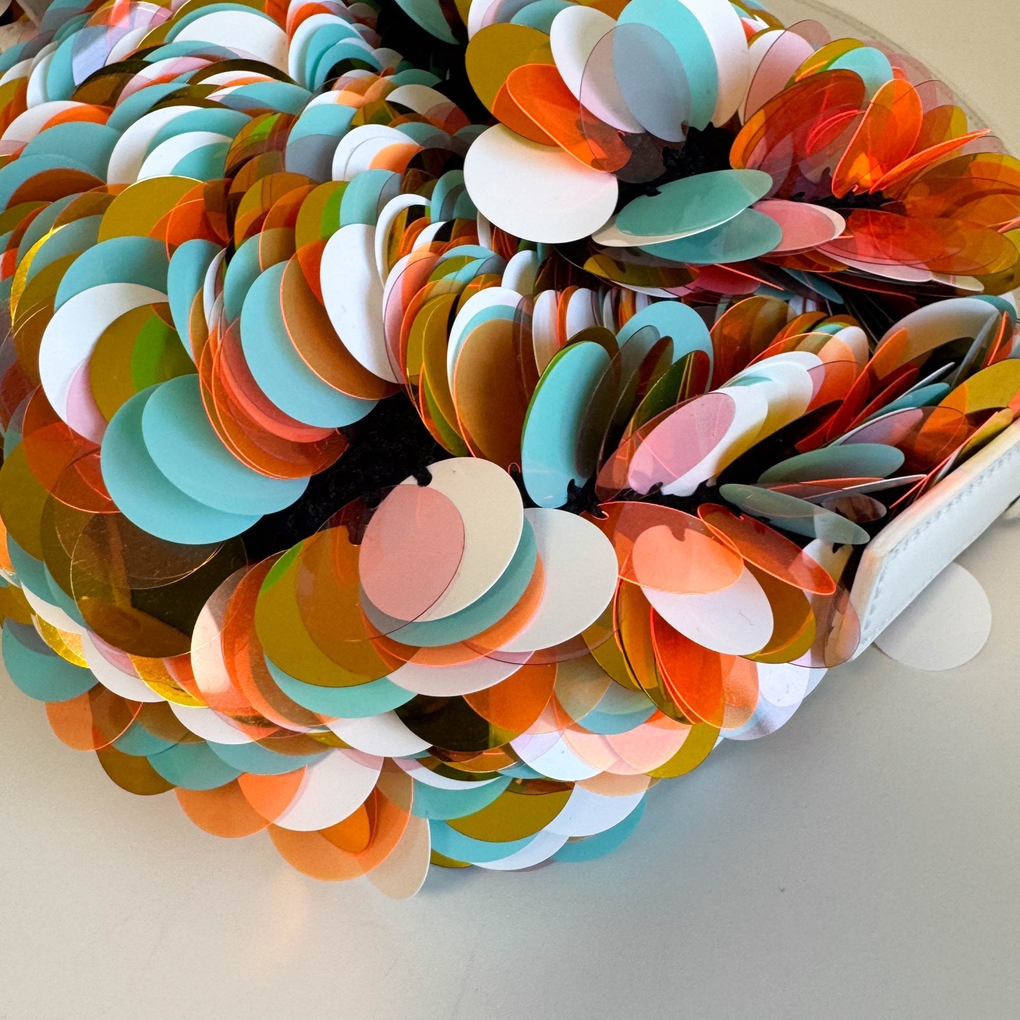 FENDI Baguette Sequin Paillettes Multicolour / White Shoulder Bag, in , Sold by HIVE PRELOVED - Shoulder Bags, ,