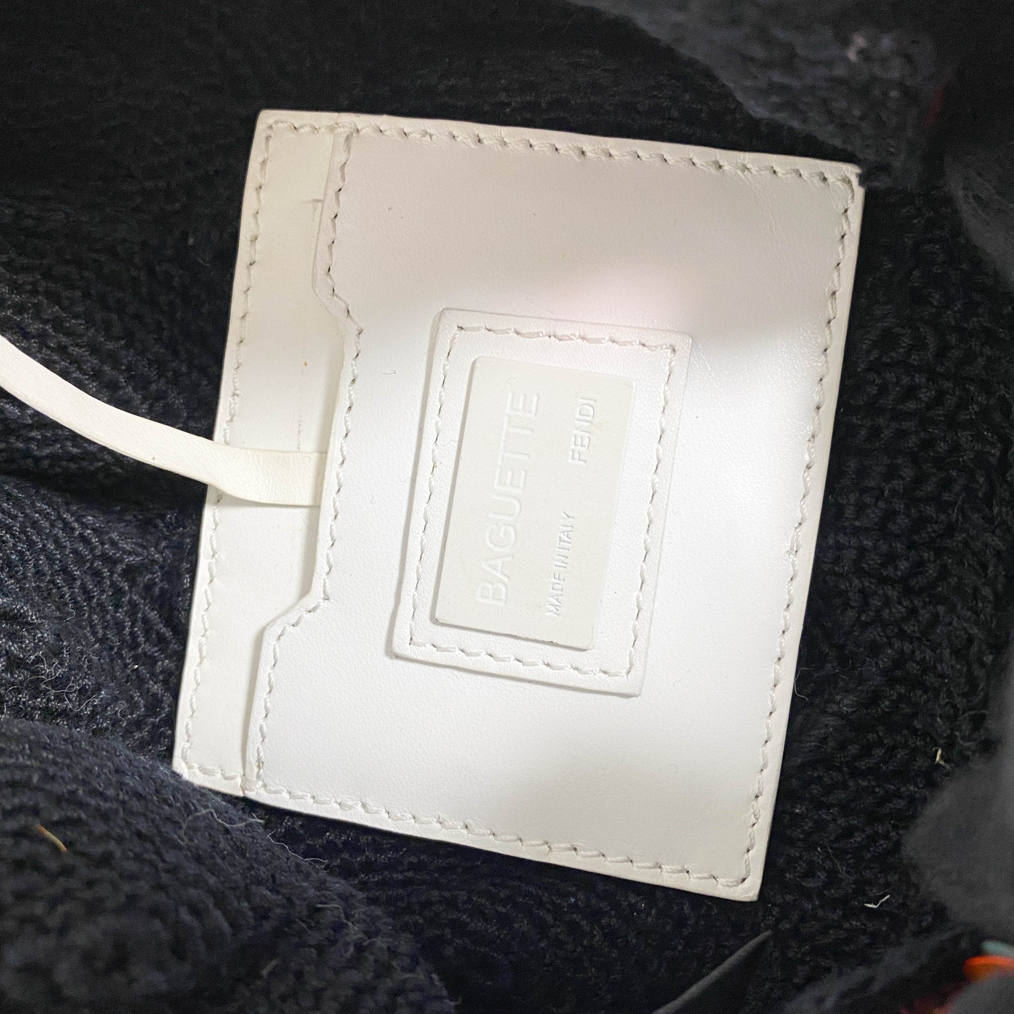 FENDI Baguette Sequin Paillettes Multicolour / White Shoulder Bag, in , Sold by HIVE PRELOVED - Shoulder Bags, ,