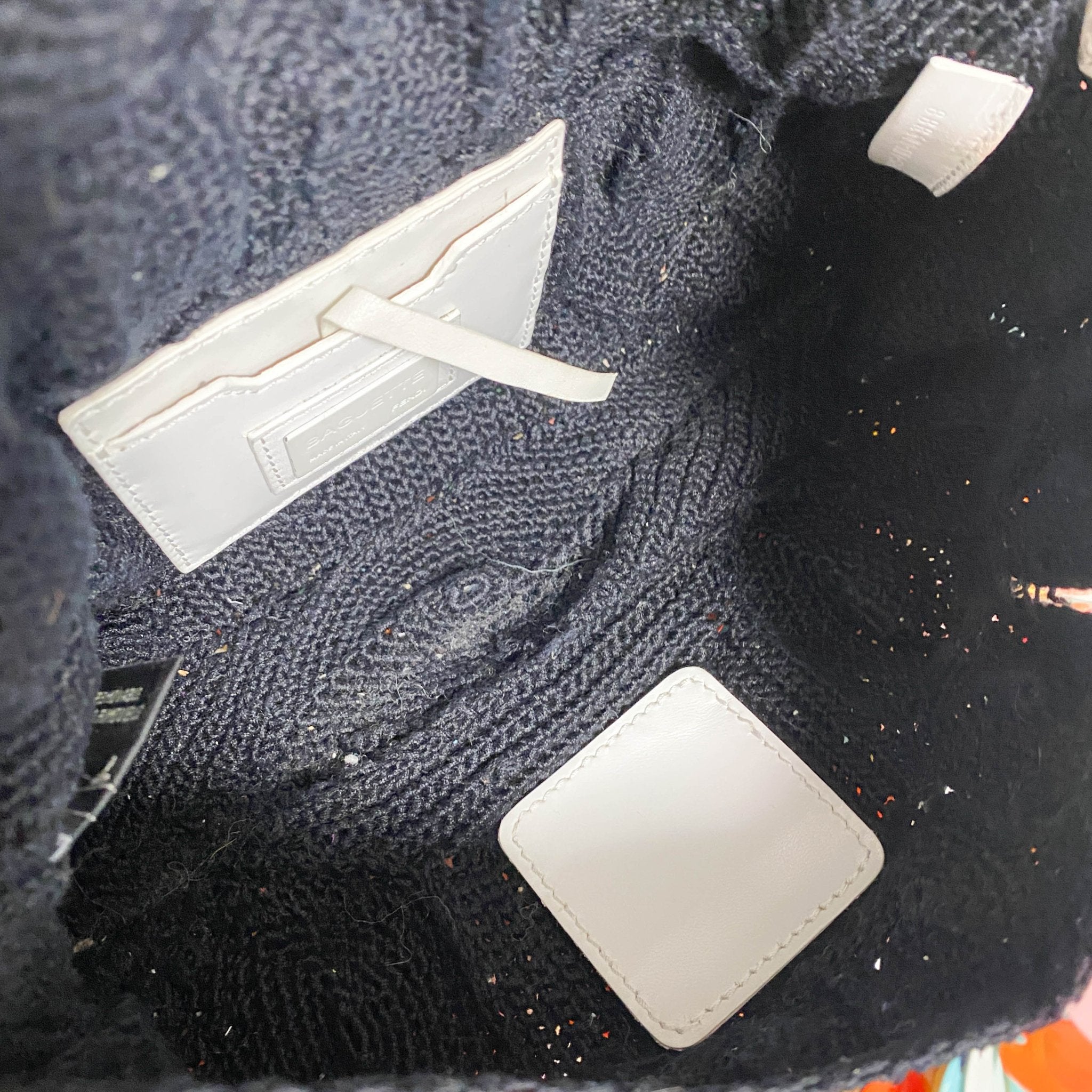 FENDI Baguette Sequin Paillettes Multicolour / White Shoulder Bag, in , Sold by HIVE PRELOVED - Shoulder Bags, ,