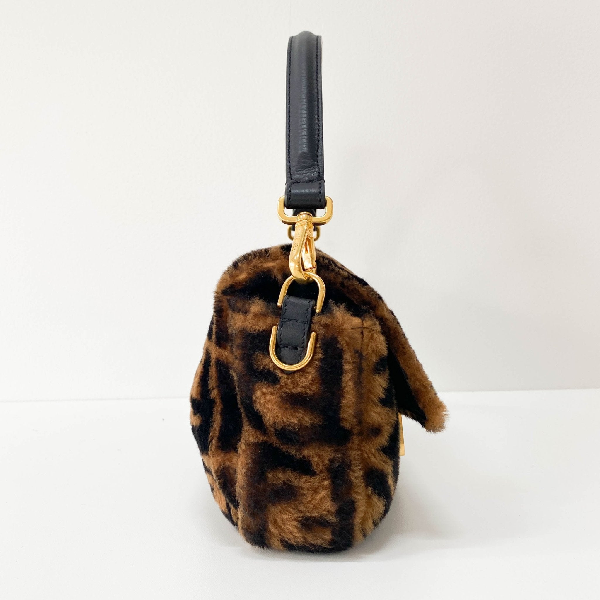 FENDI Baguette Sheep Fur Shoulder Bag, in , Sold by HIVE PRELOVED - Shoulder Bags, ,