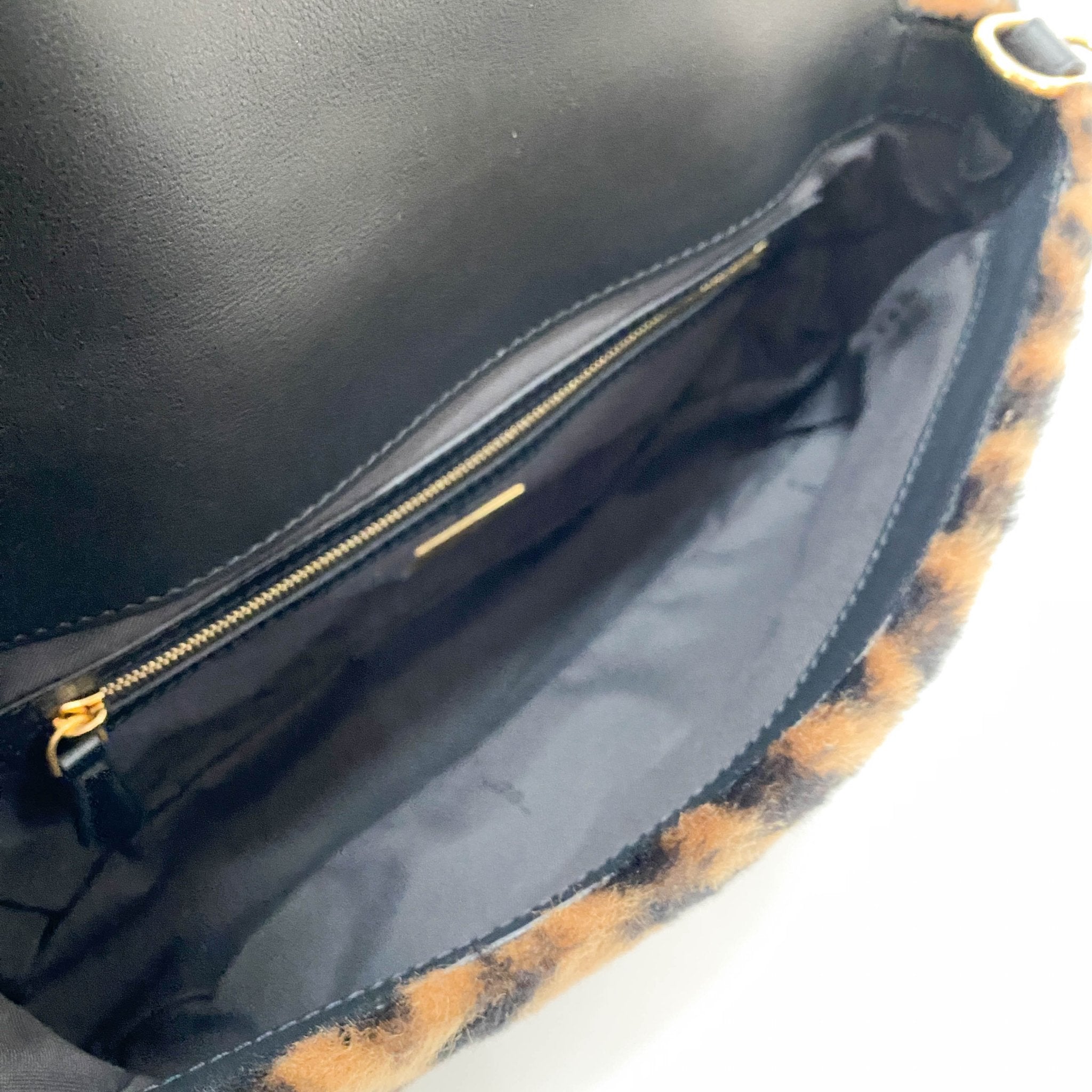 FENDI Baguette Sheep Fur Shoulder Bag, in , Sold by HIVE PRELOVED - Shoulder Bags, ,