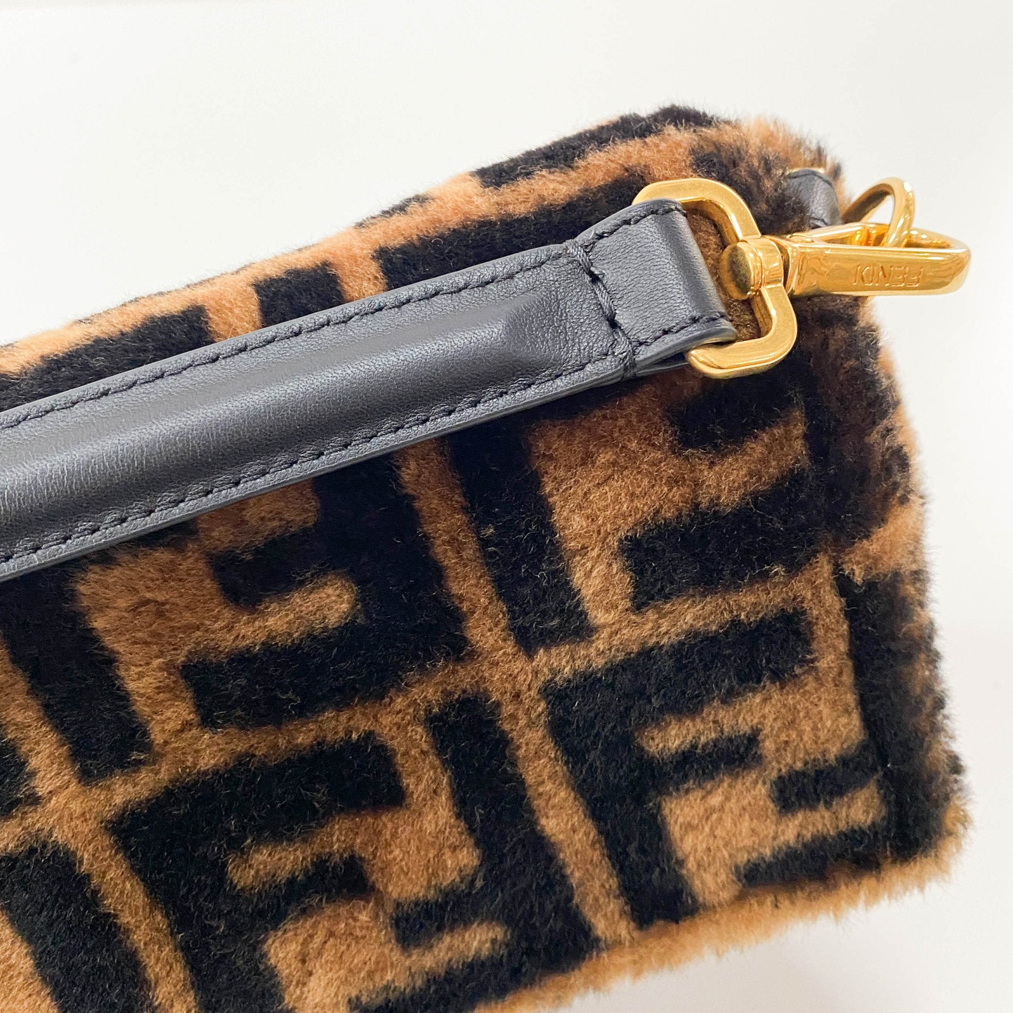 FENDI Baguette Sheep Fur Shoulder Bag, in , Sold by HIVE PRELOVED - Shoulder Bags, ,