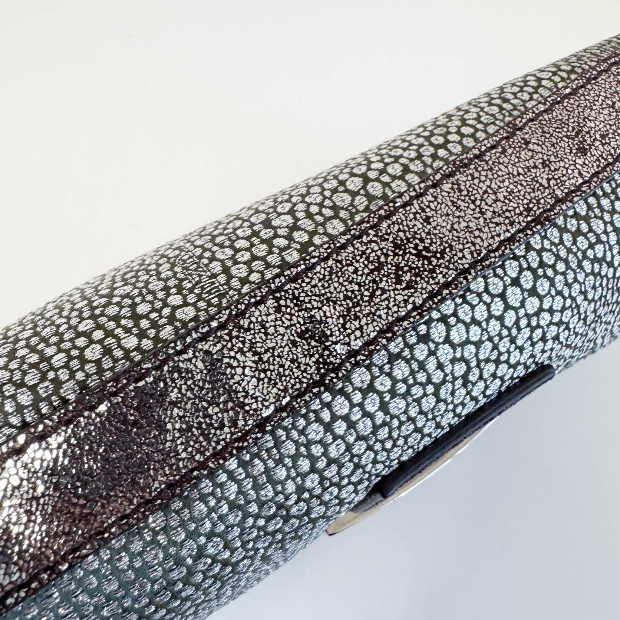 FENDI Baguette Silver Leather Shoulder Bag, in , Sold by HIVE PRELOVED - Shoulder Bags, ,