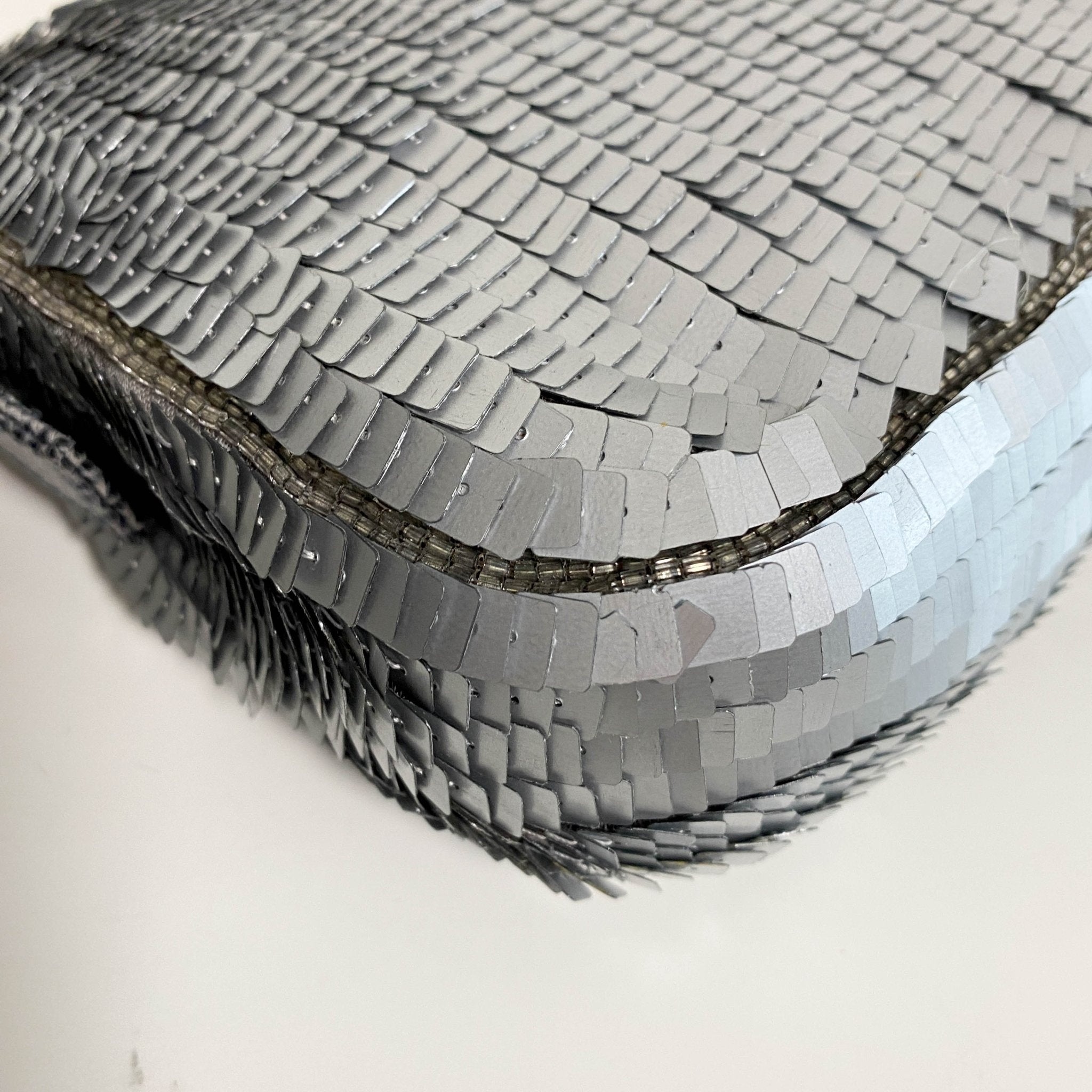 FENDI Baguette Silver Sequin and Orange Beaded Shoulder Bag, in , Sold by HIVE PRELOVED - Shoulder Bags, ,