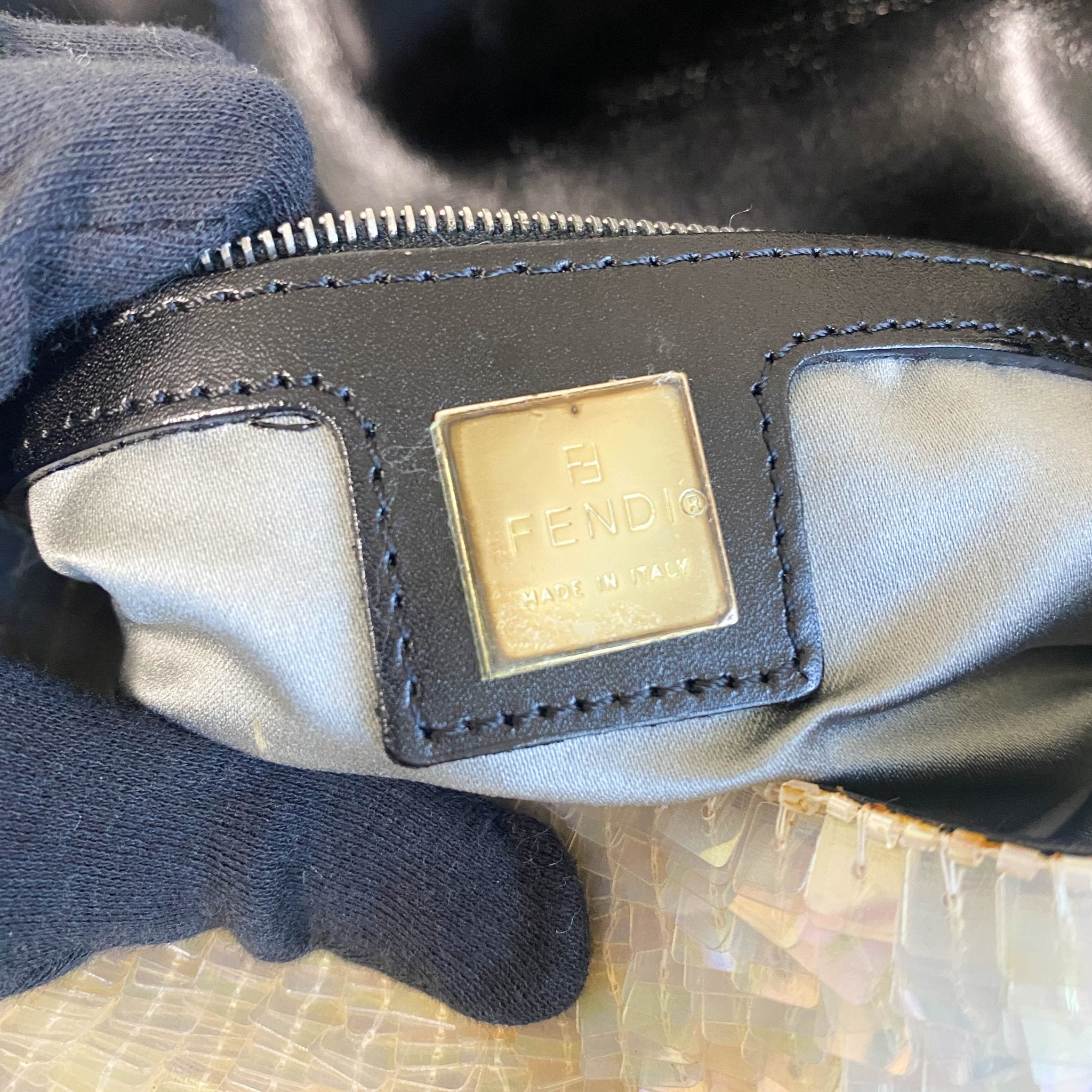 FENDI Baguette Sparkle Sequin Shoulder Bag, in , Sold by HIVE PRELOVED - Shoulder Bags, ,