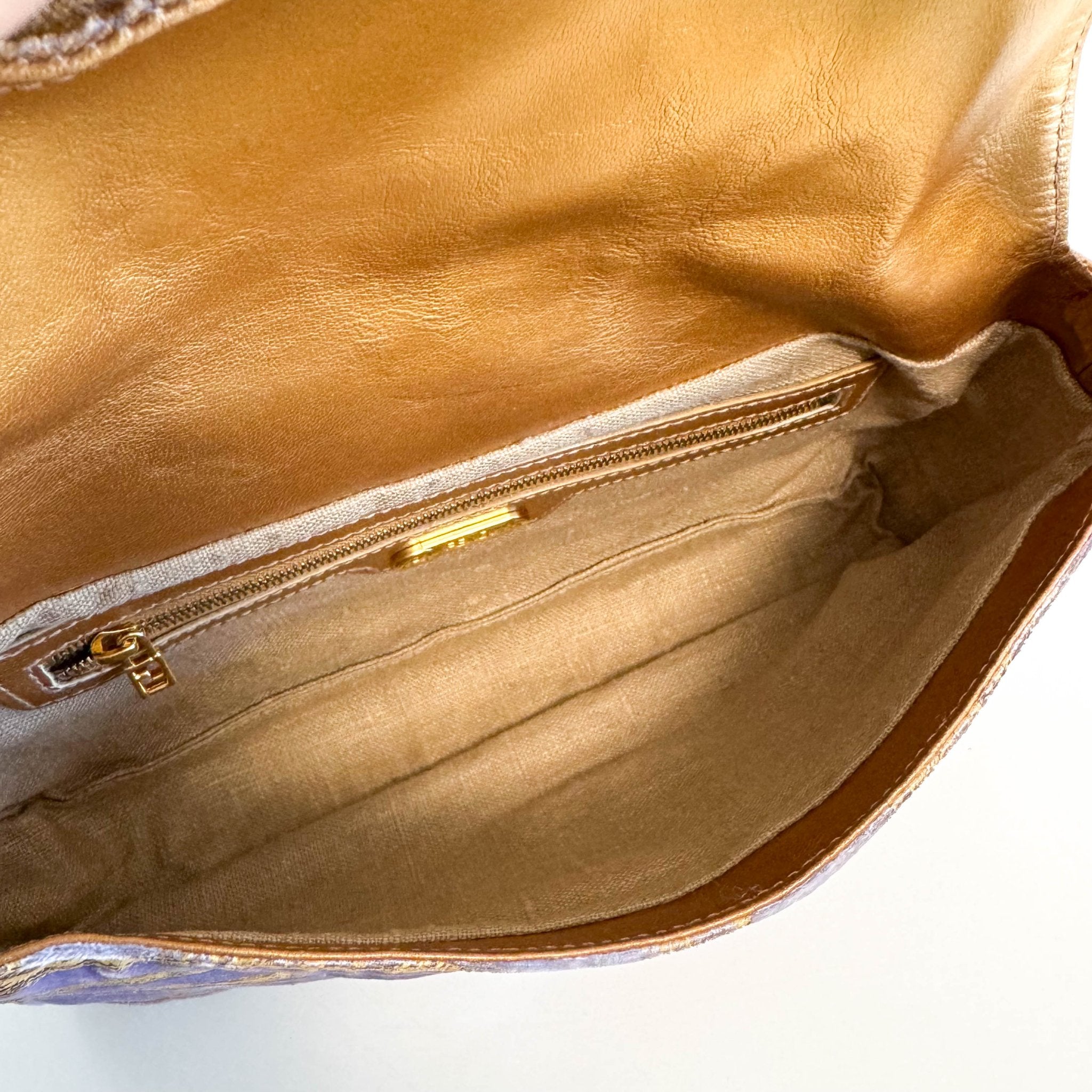 FENDI Baguette Velvet Zebra Design Shoulder Bag, in , Sold by HIVE PRELOVED - Shoulder Bags, ,