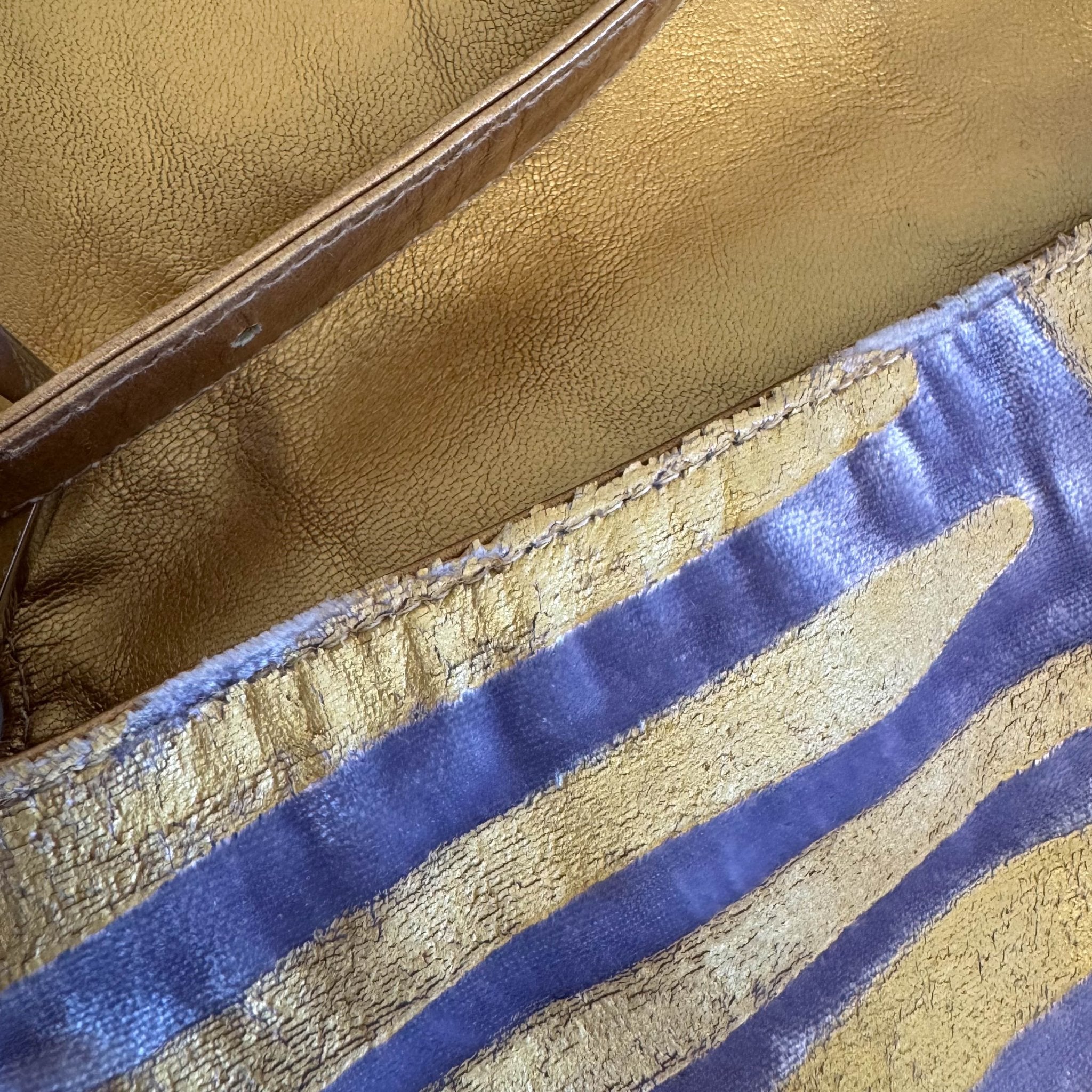 FENDI Baguette Velvet Zebra Design Shoulder Bag, in , Sold by HIVE PRELOVED - Shoulder Bags, ,