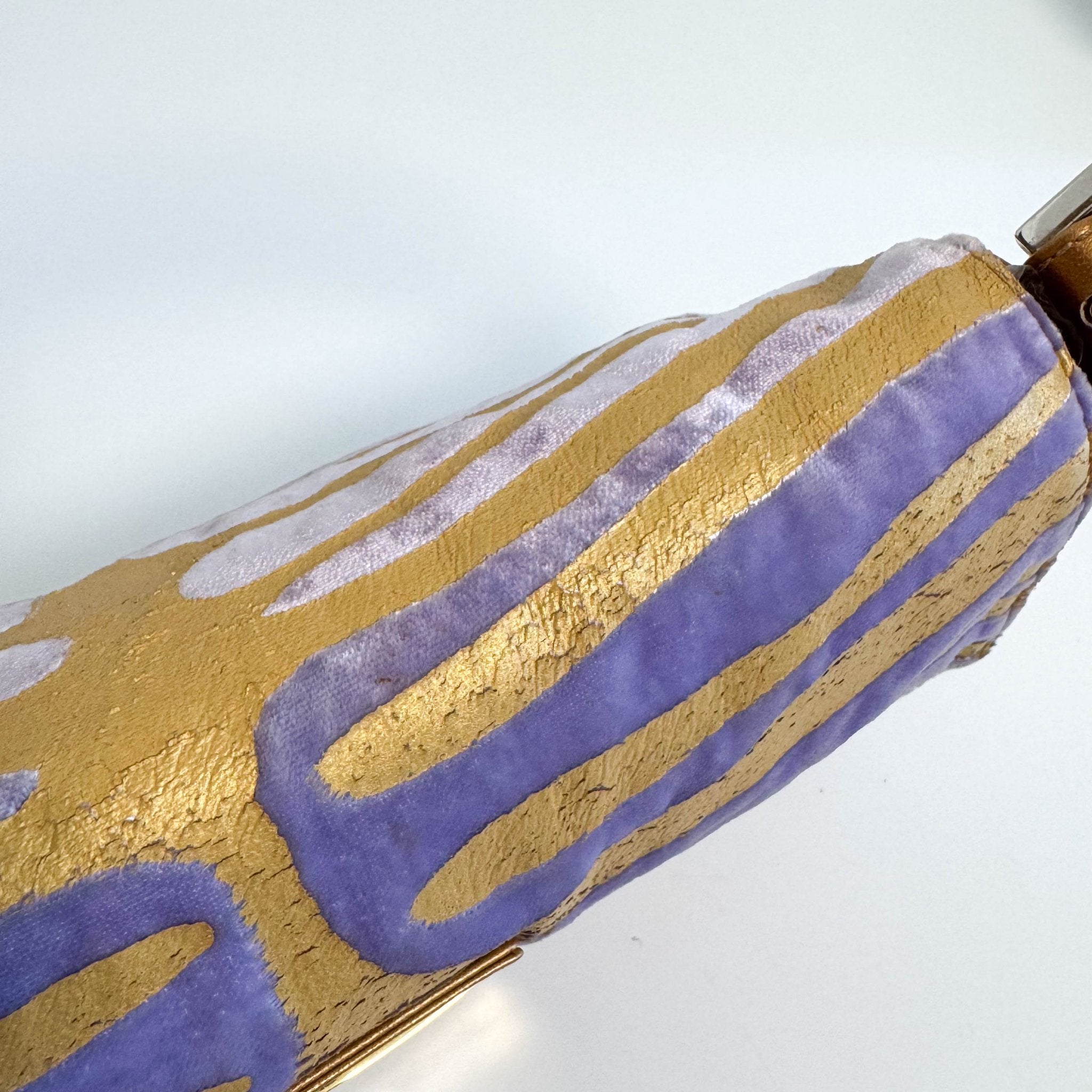 FENDI Baguette Velvet Zebra Design Shoulder Bag, in , Sold by HIVE PRELOVED - Shoulder Bags, ,