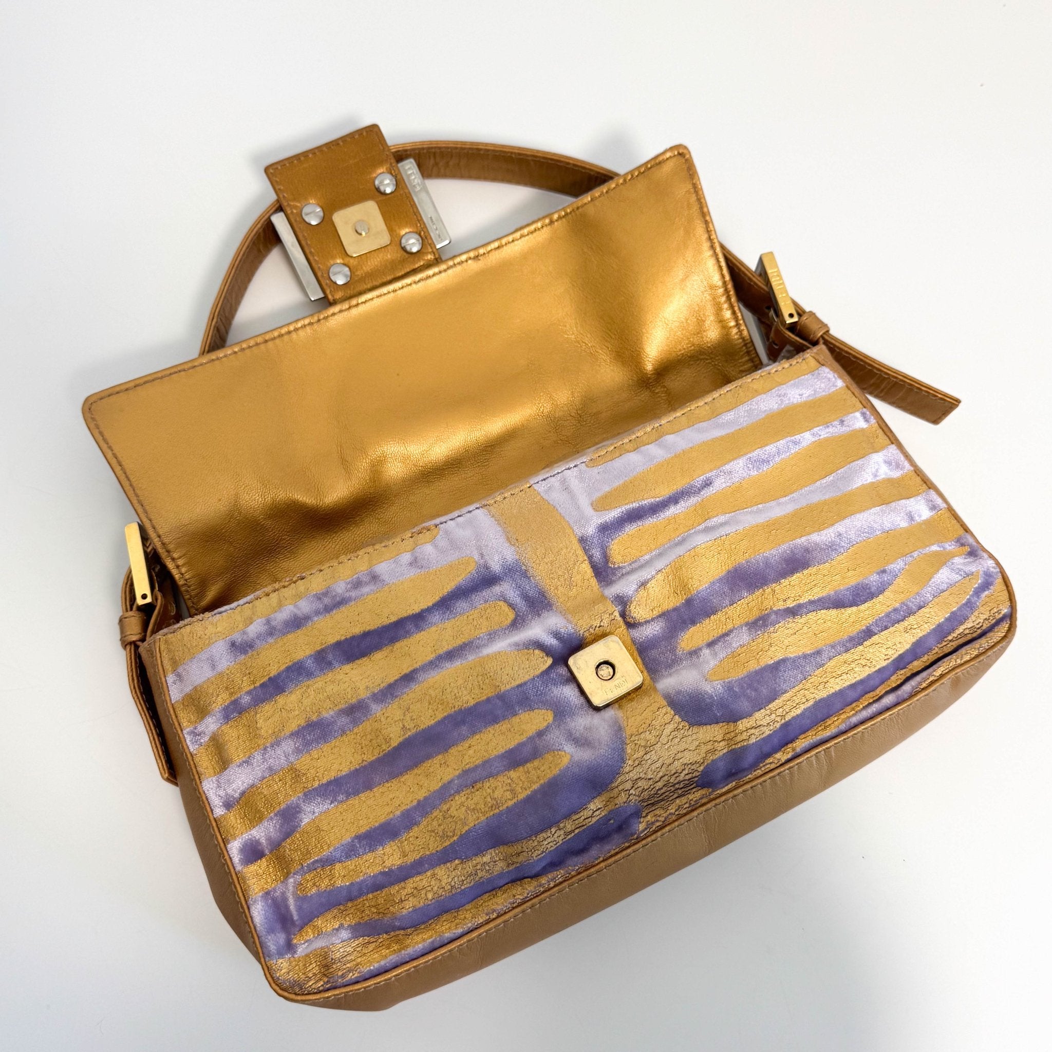 FENDI Baguette Velvet Zebra Design Shoulder Bag, in , Sold by HIVE PRELOVED - Shoulder Bags, ,