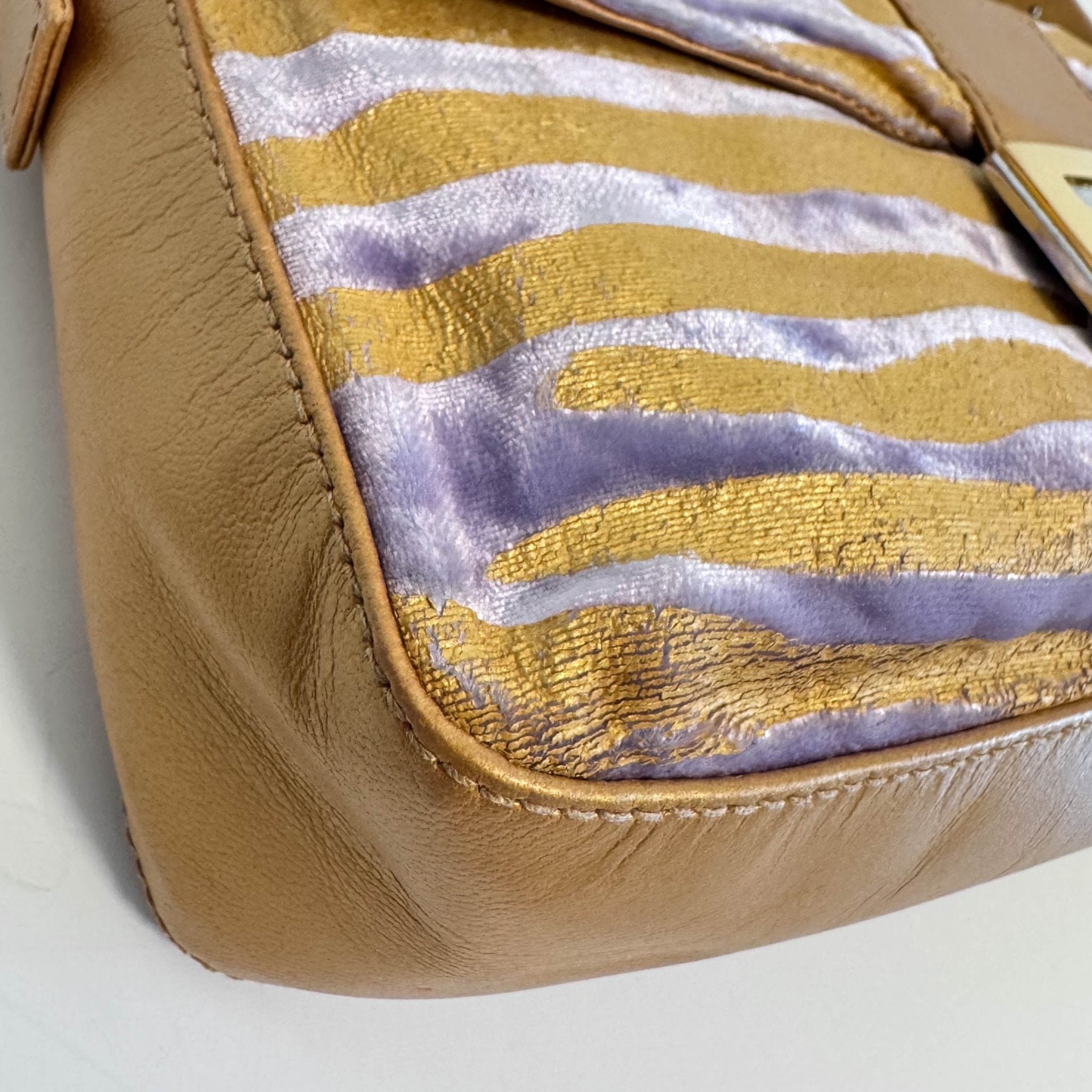 FENDI Baguette Velvet Zebra Design Shoulder Bag, in , Sold by HIVE PRELOVED - Shoulder Bags, ,