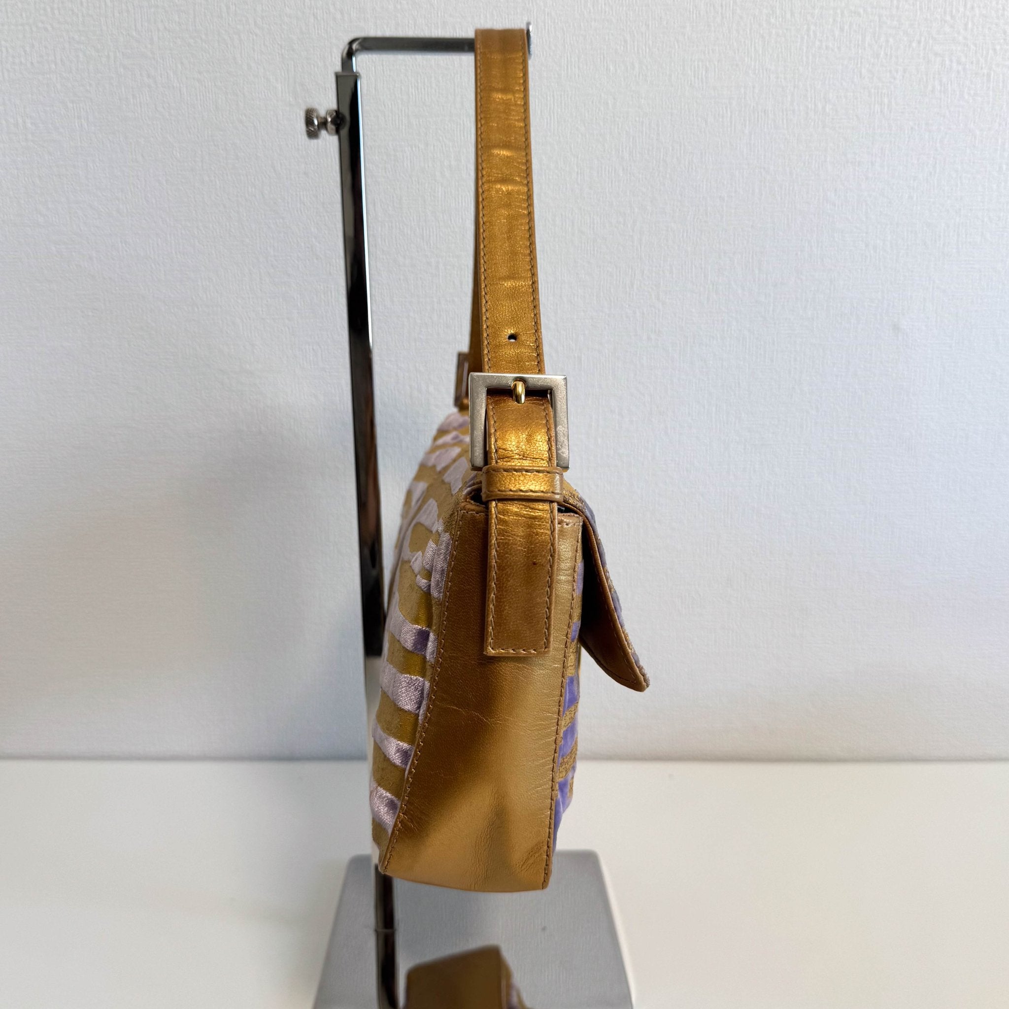 FENDI Baguette Velvet Zebra Design Shoulder Bag, in , Sold by HIVE PRELOVED - Shoulder Bags, ,