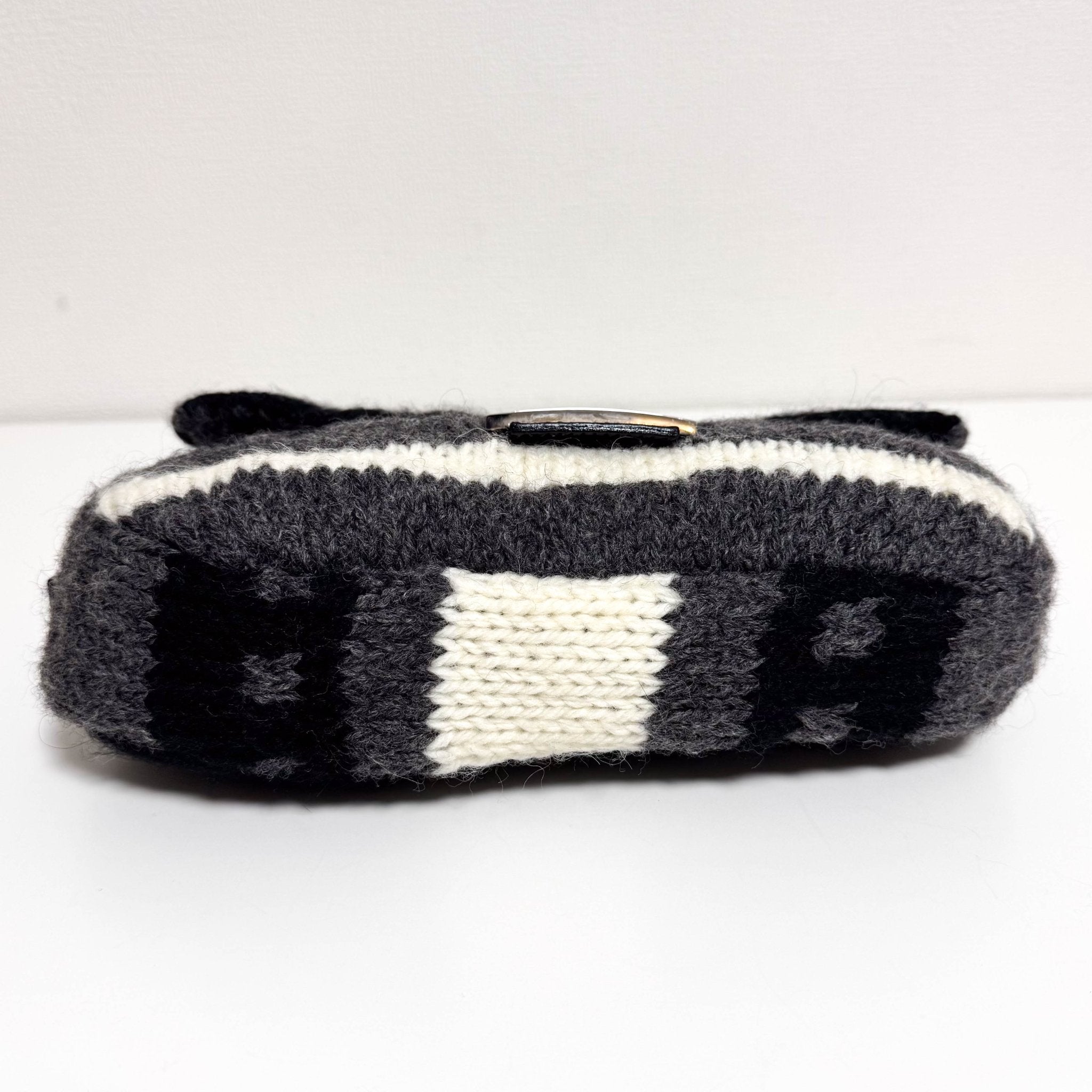 FENDI Baguette Wool Nordic Pattern Shoulder Bag, in , Sold by HIVE PRELOVED - Shoulder Bags, ,