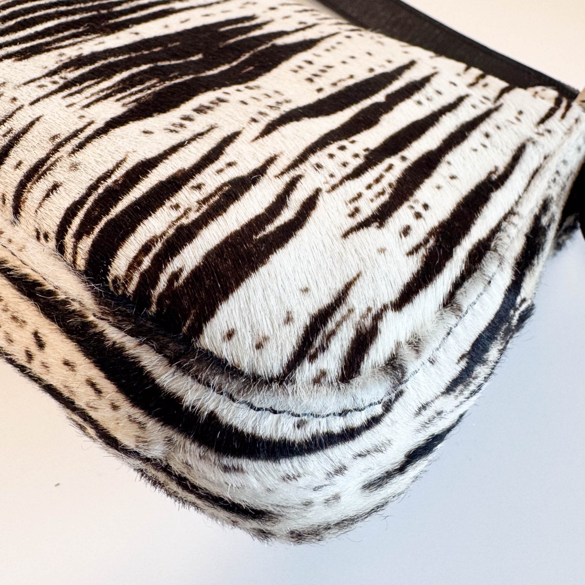 FENDI Baguette Zebra Pony Hair Shoulder Bag, in , Sold by HIVE PRELOVED - Shoulder Bags, ,