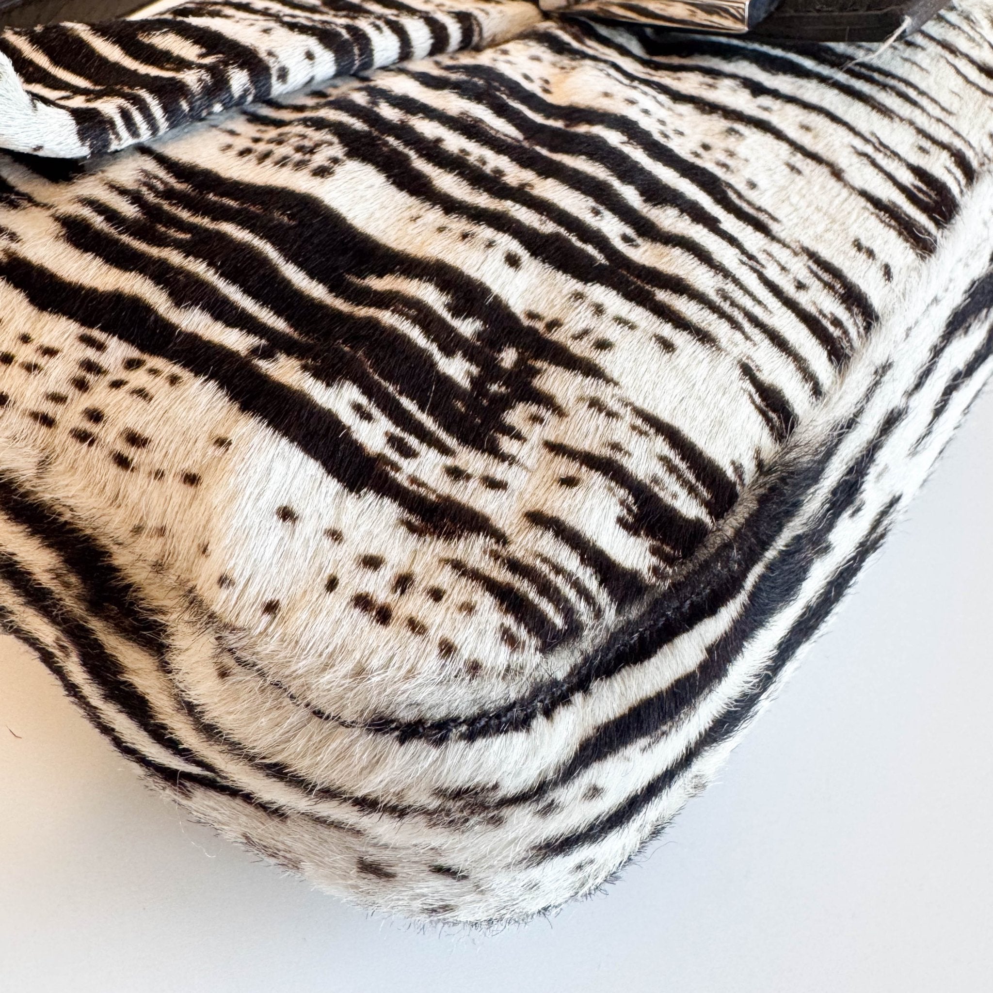 FENDI Baguette Zebra Pony Hair Shoulder Bag, in , Sold by HIVE PRELOVED - Shoulder Bags, ,