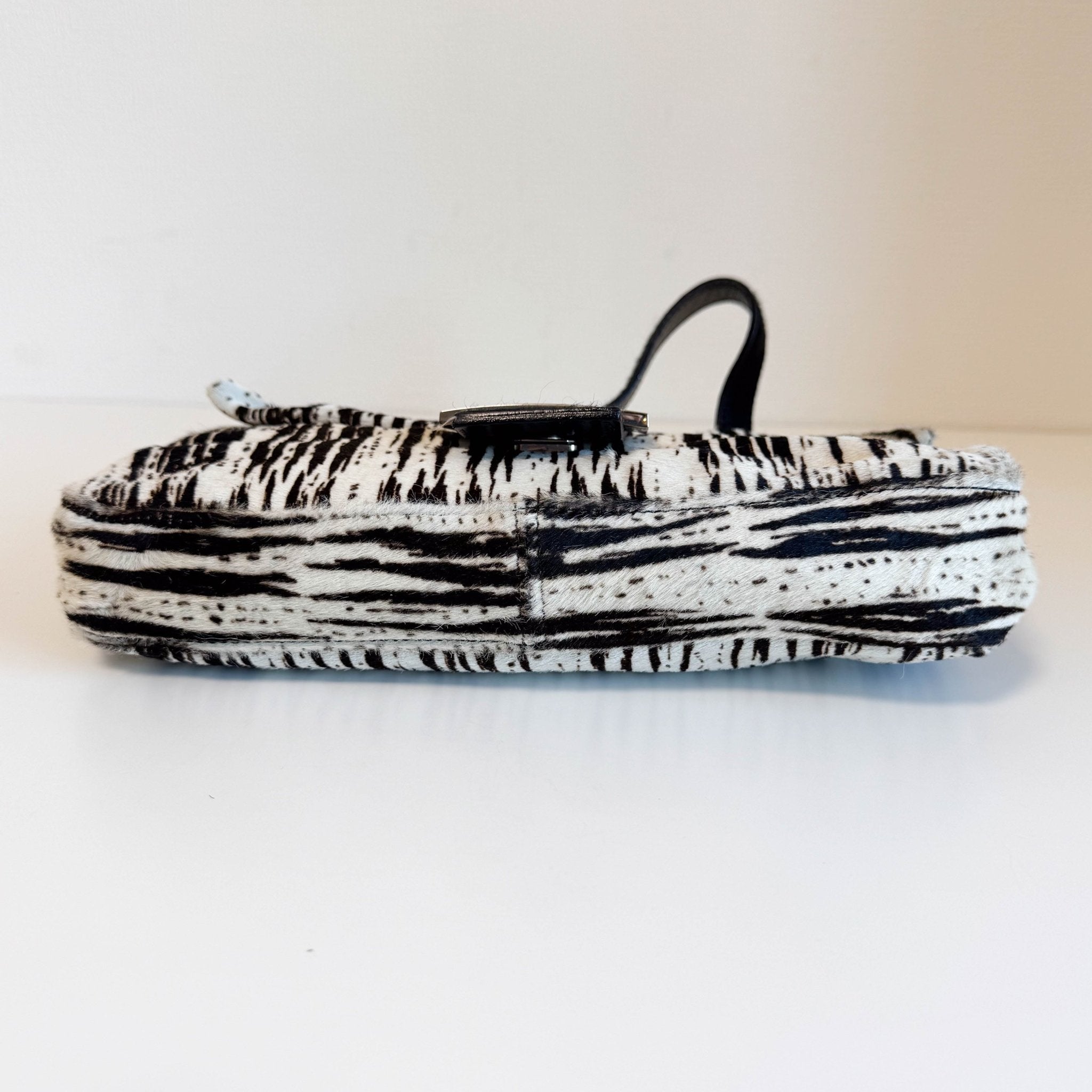 FENDI Baguette Zebra Pony Hair Shoulder Bag, in , Sold by HIVE PRELOVED - Shoulder Bags, ,