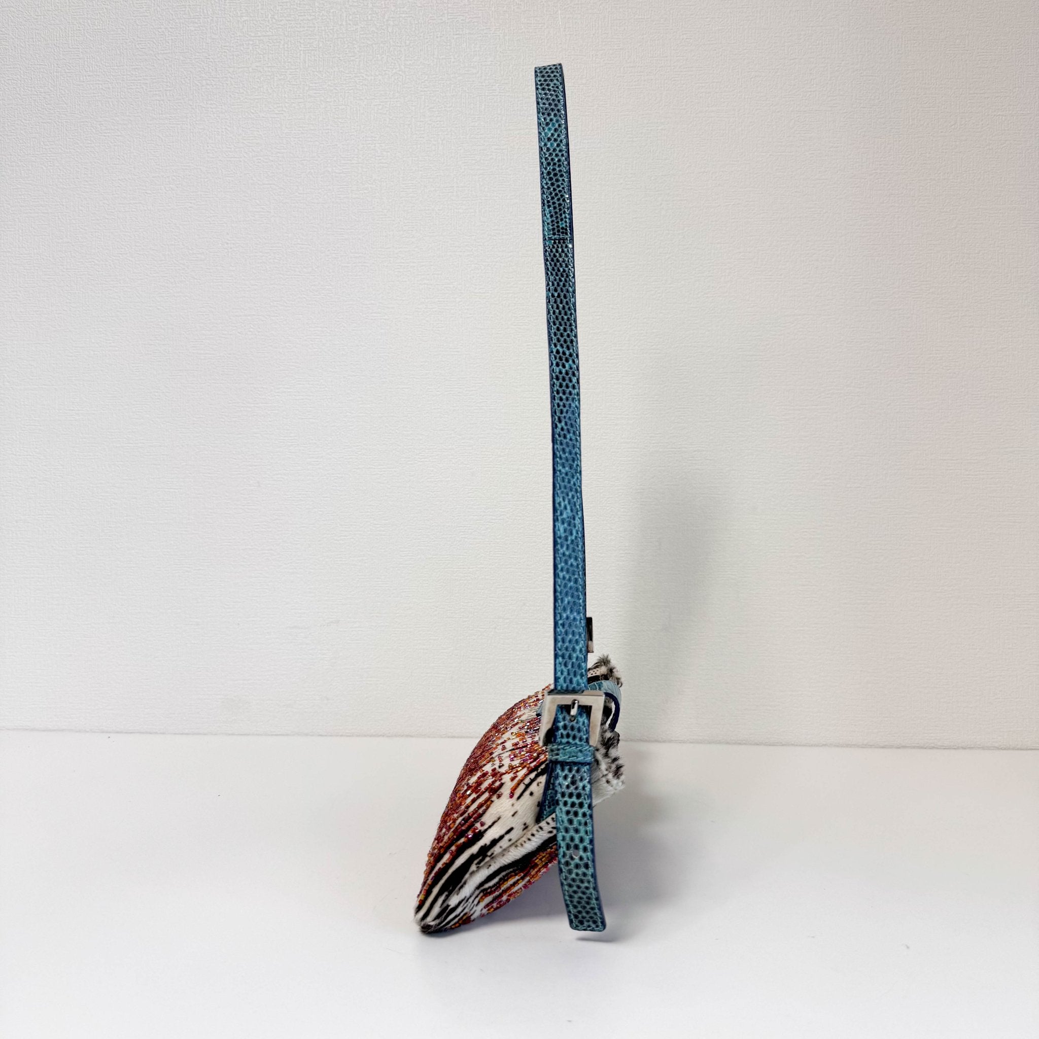 FENDI Baguette Zebra Pony Hair with Beaded Shoulder Bag, in , Sold by HIVE PRELOVED - Shoulder Bags, ,