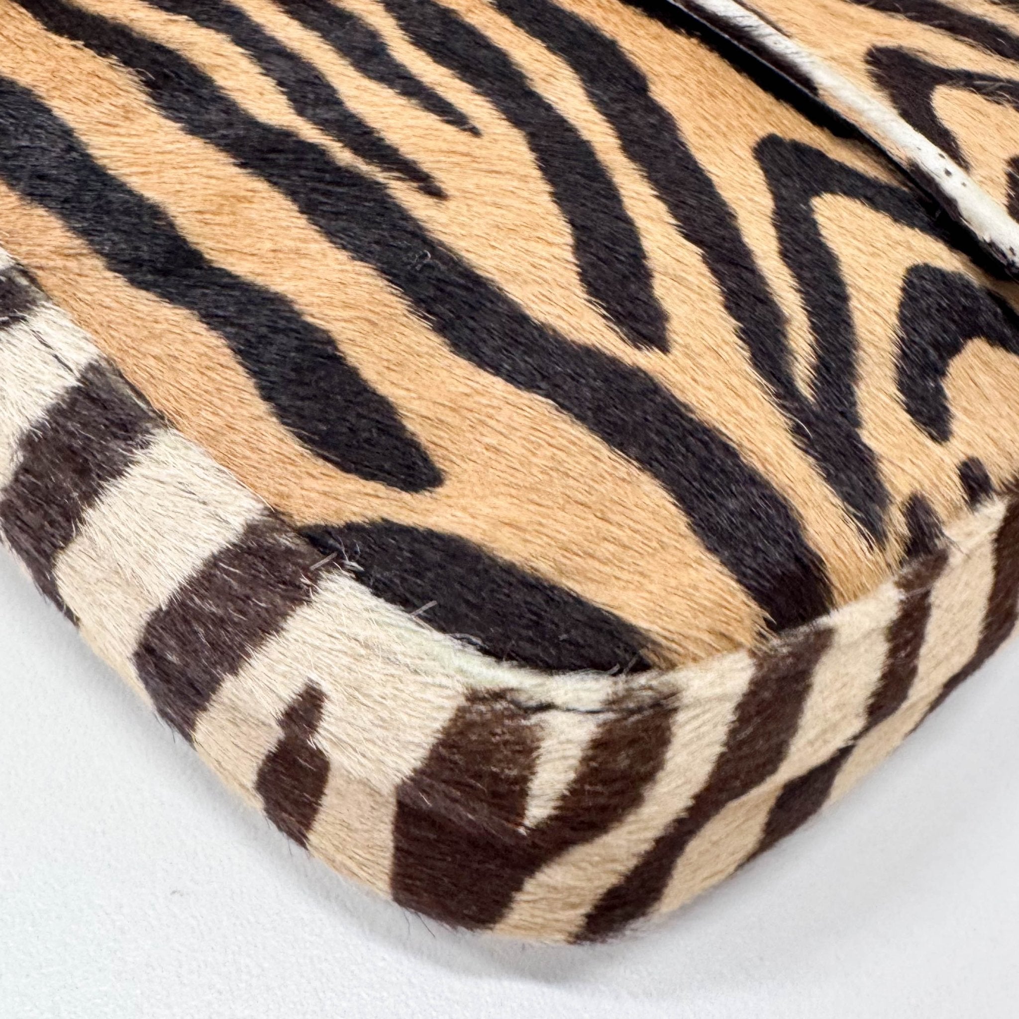 FENDI Baguette Zebra Print Brown Pony Hair Shoulder Bag, in , Sold by HIVE PRELOVED - Shoulder Bags, ,