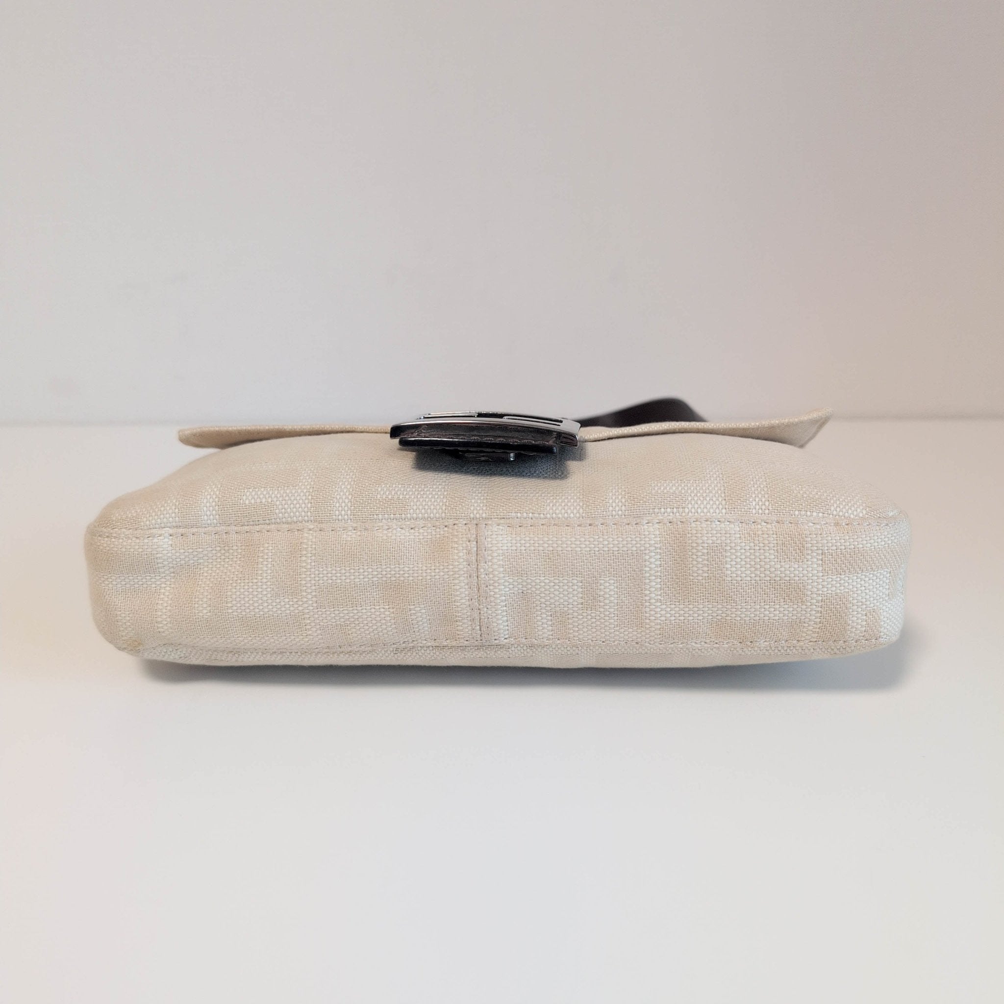 FENDI Baguette Zucca Beige Shoulder Bag, in , Sold by HIVE PRELOVED - Shoulder Bags, ,