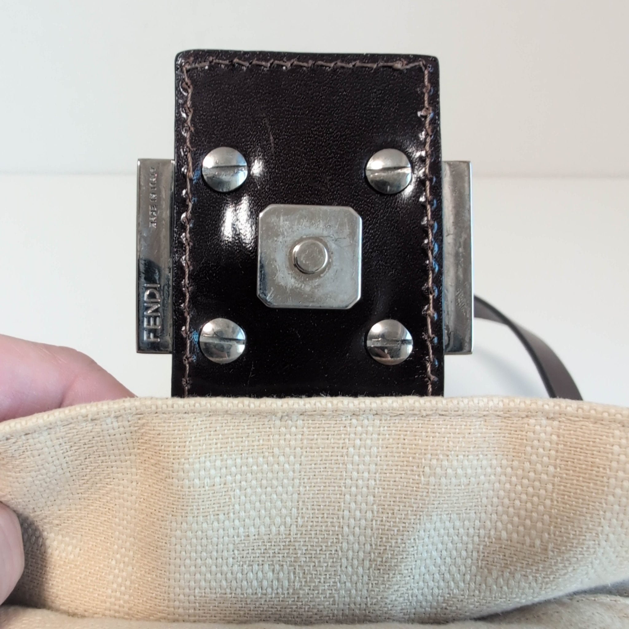 FENDI Baguette Zucca Beige Shoulder Bag, in , Sold by HIVE PRELOVED - Shoulder Bags, ,