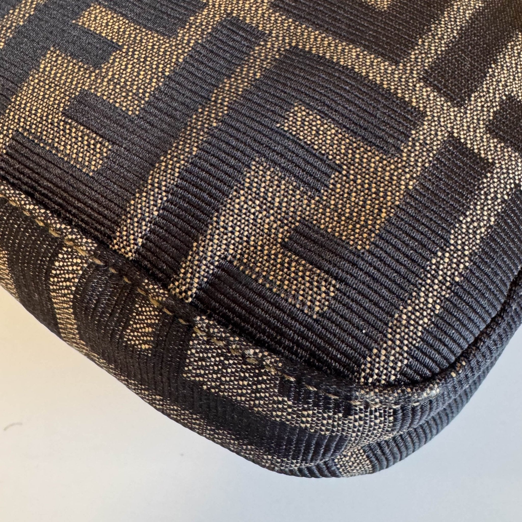 FENDI Baguette Zucca Shoulder Bag with Gold Hardware, in , Sold by HIVE PRELOVED - Shoulder Bags, ,