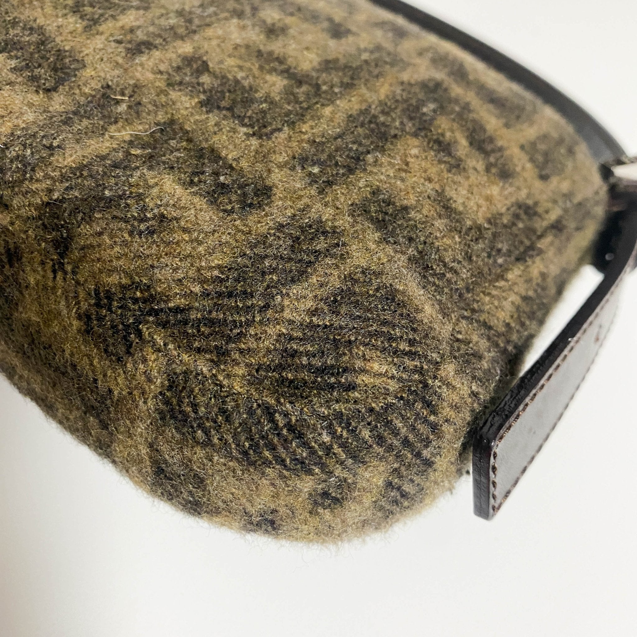 FENDI Baguette Zucca Wool Brown Shoulder Bag, in , Sold by HIVE PRELOVED - Shoulder Bags, ,