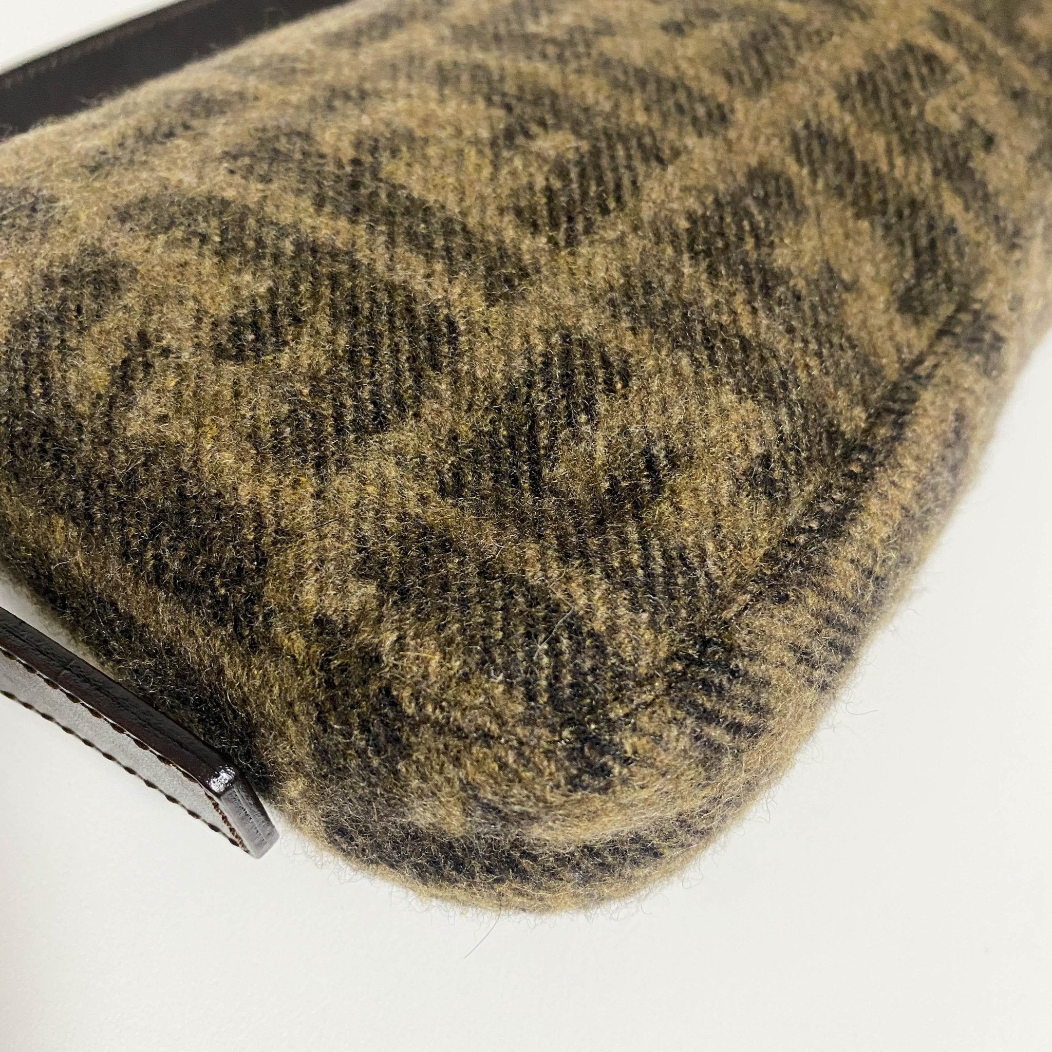 FENDI Baguette Zucca Wool Brown Shoulder Bag, in , Sold by HIVE PRELOVED - Shoulder Bags, ,