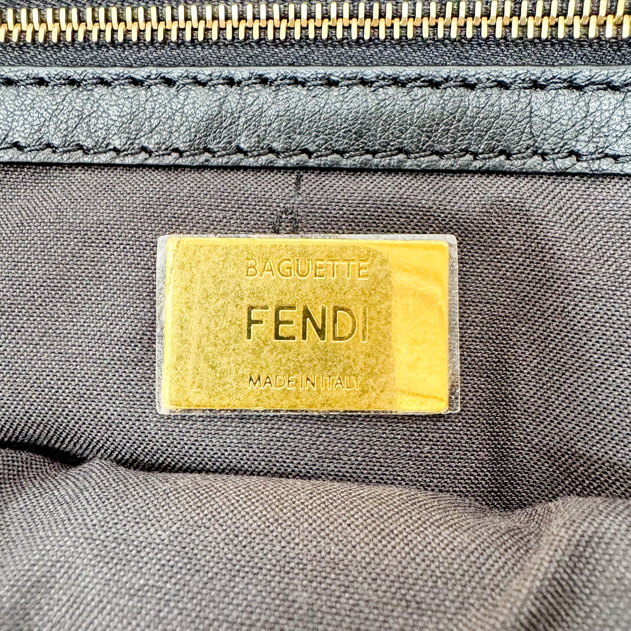 FENDI Baguette Zucca Wool Shoulder Bag, in , Sold by HIVE PRELOVED - Shoulder Bags, ,